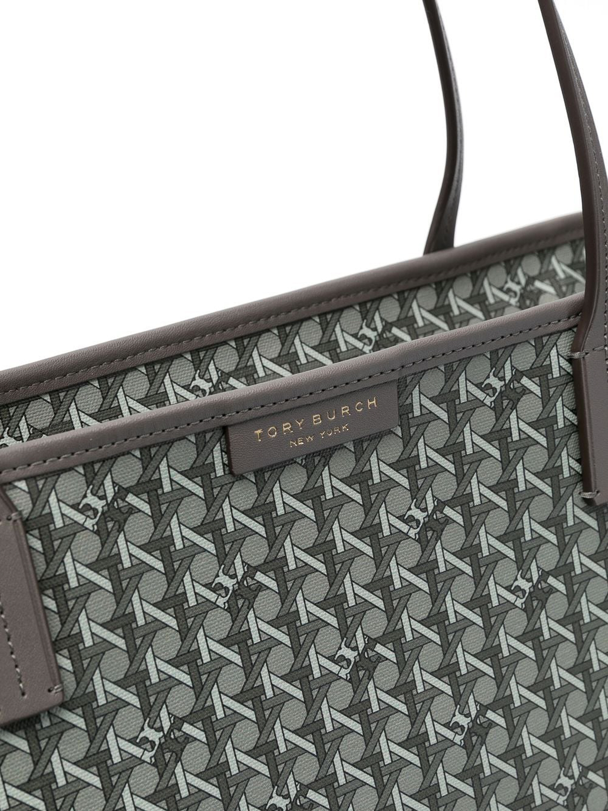 Tory Burch Basketweave tote bag - Grey - Women | 145634025