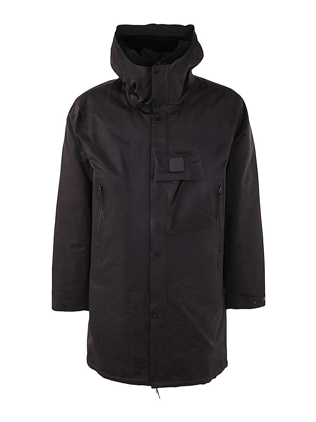 Down fishtail shop parka