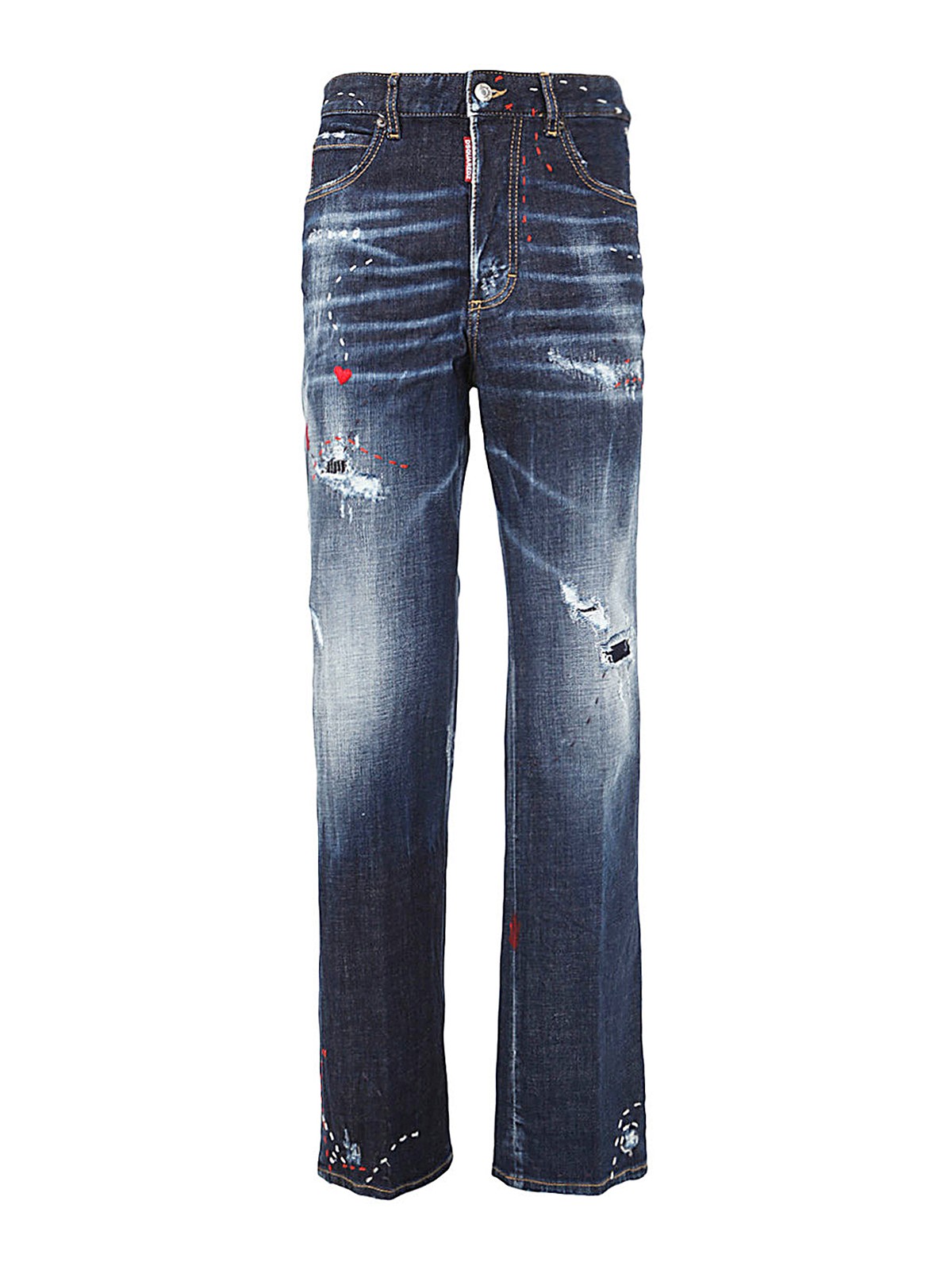 Dsquared2 Roadie Jeans In Blue