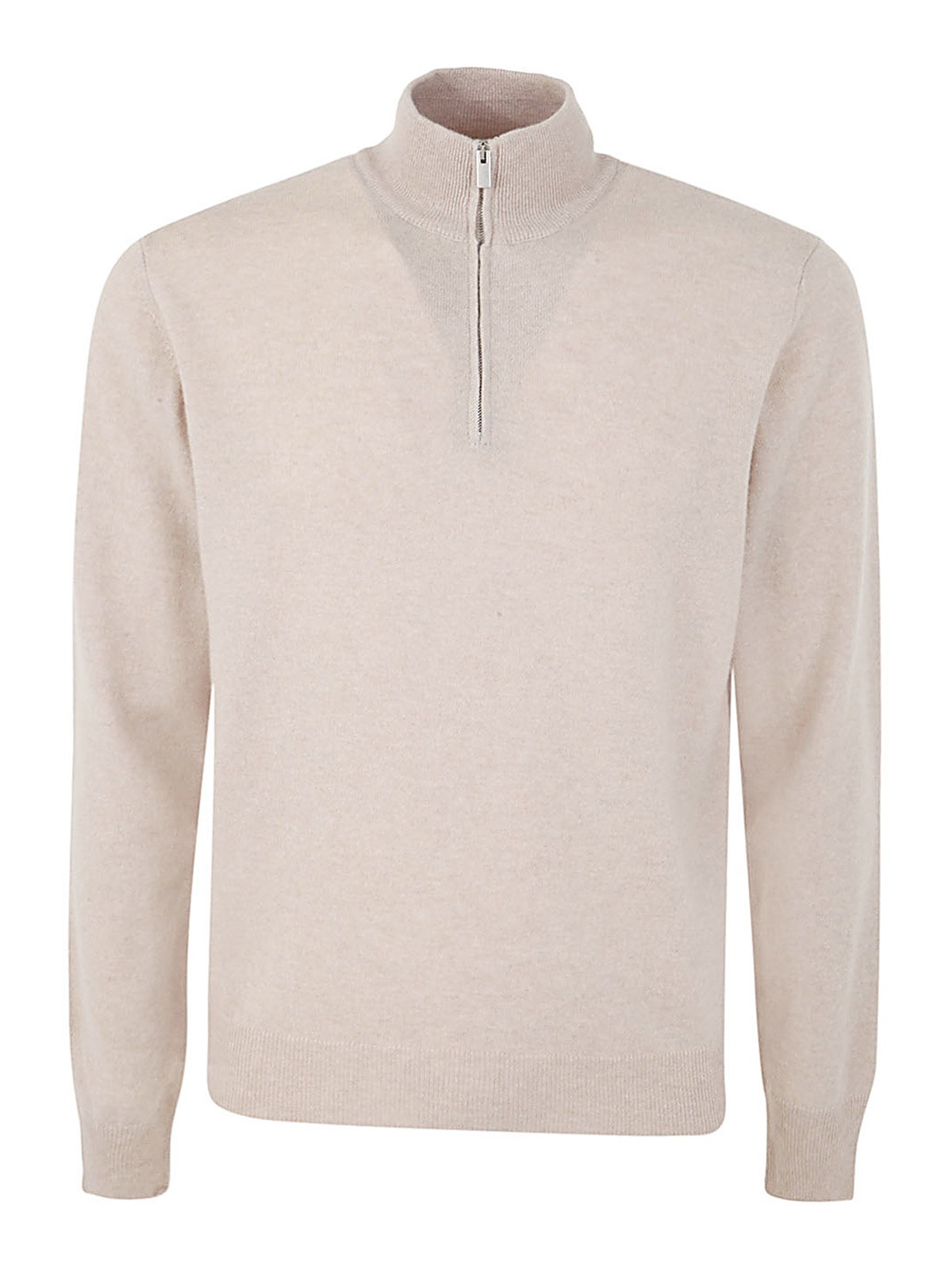 Filippo De Laurentiis Half zip pullover - Brown|MZ1MLWC12R091040