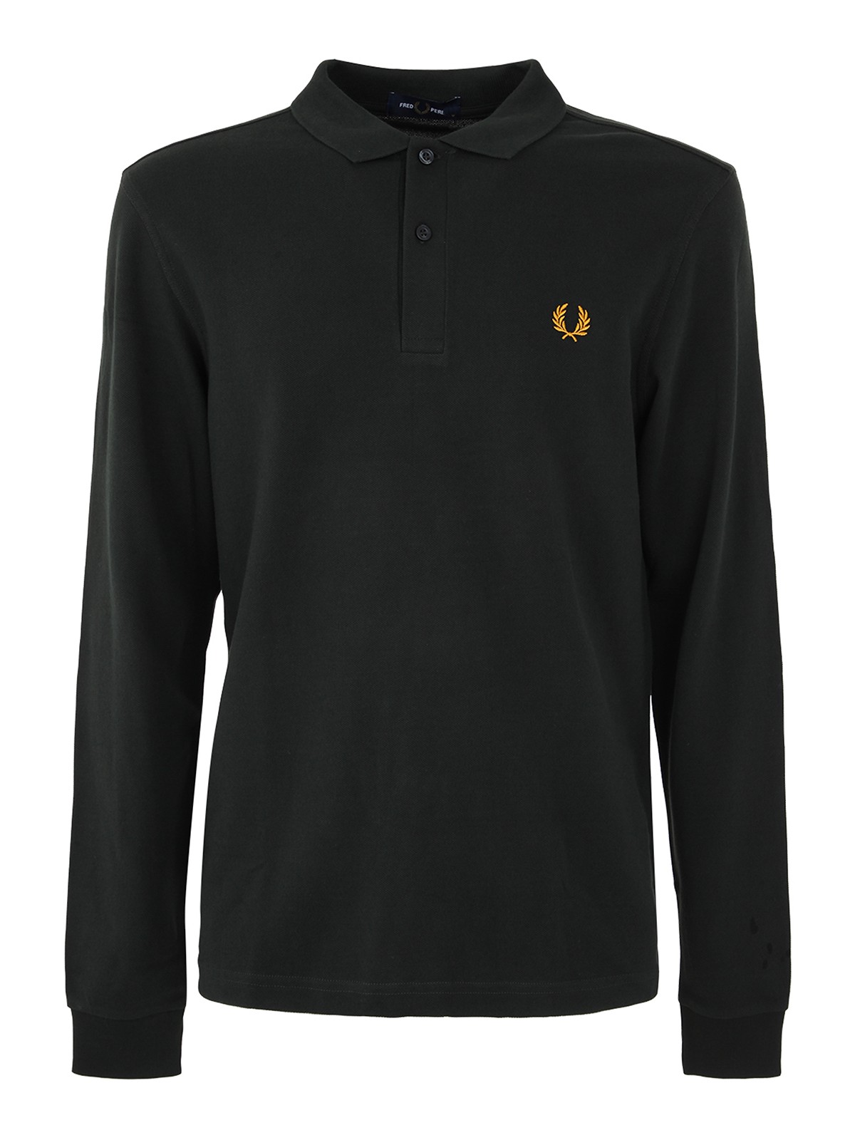 Fred Perry Fp Long Sleeved Plain  Shirt In Blue