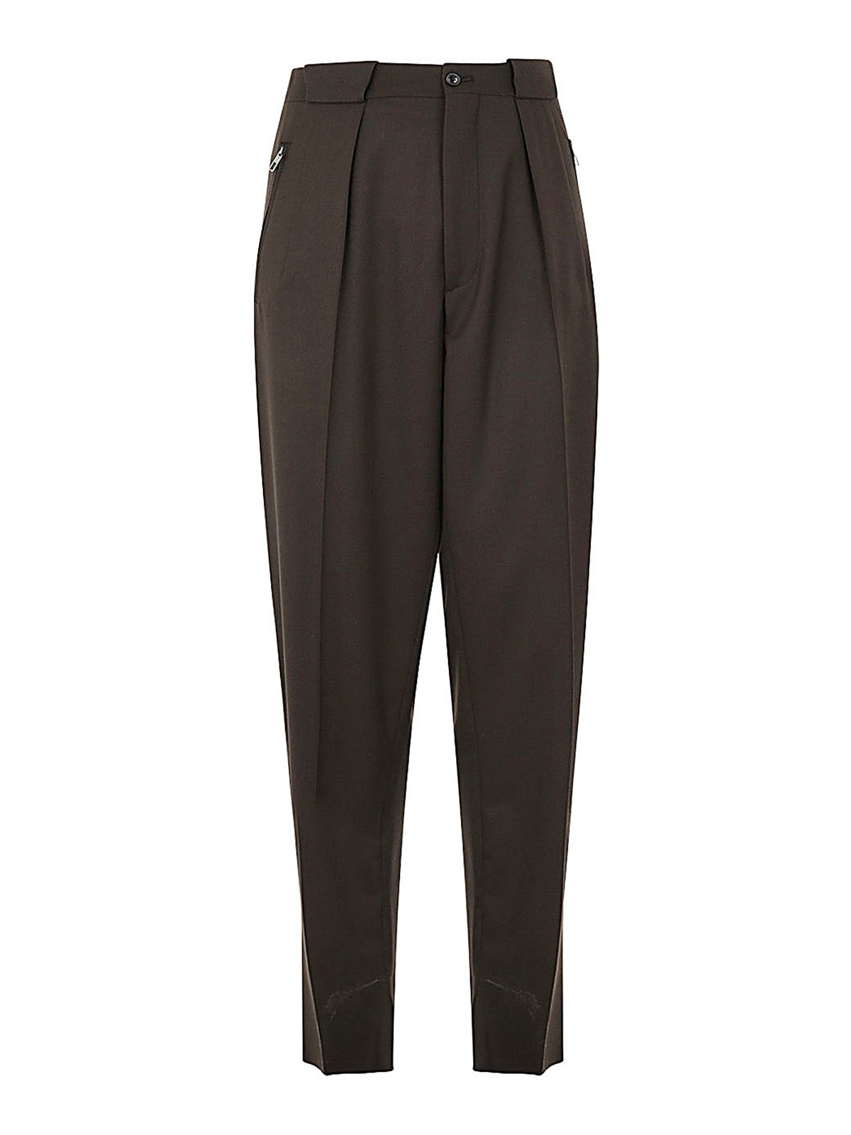 Giorgio Armani Men's Carrott Fit Trouser | Size 52 | 1sgpp0gmt03ke In Multicolour
