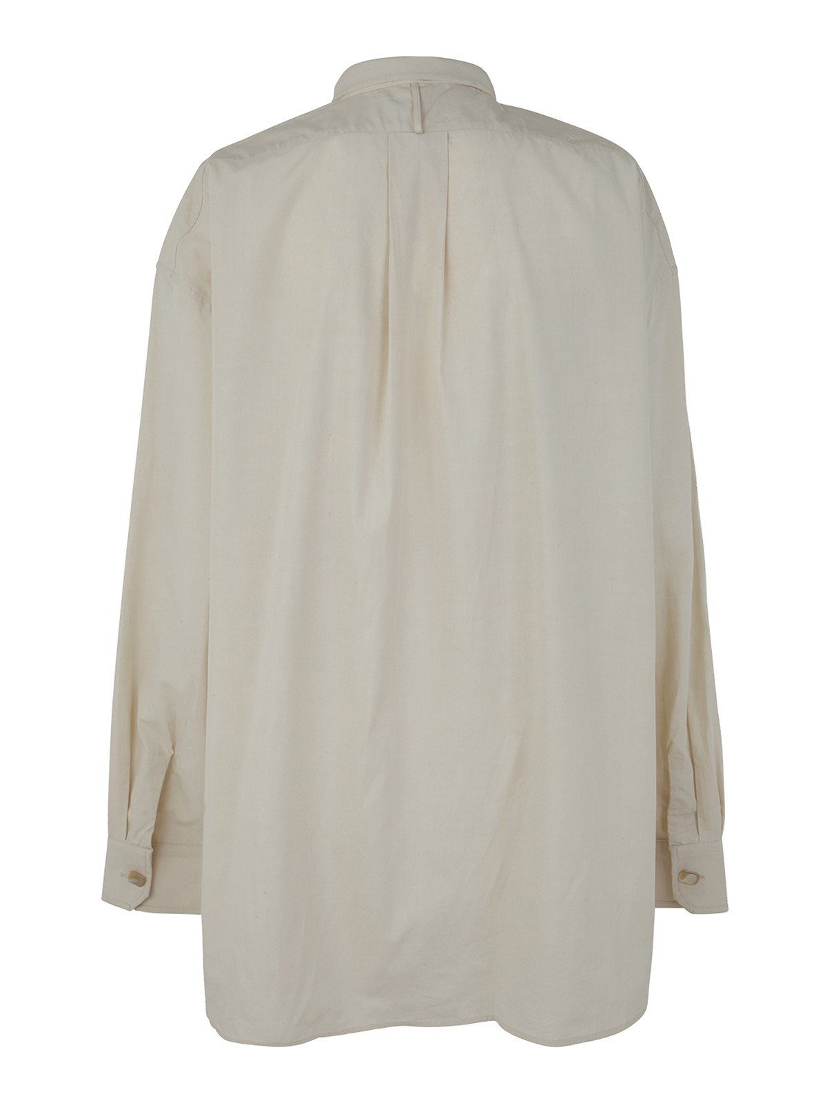Tシャツ・カットソー OUR LEGACY FW22 TUXEDO SHIRT POPLIN (W4222TA ANTIQUE WHITE) Our Legacy - Tuxedo Shirt Antique White Symbiont Poplin