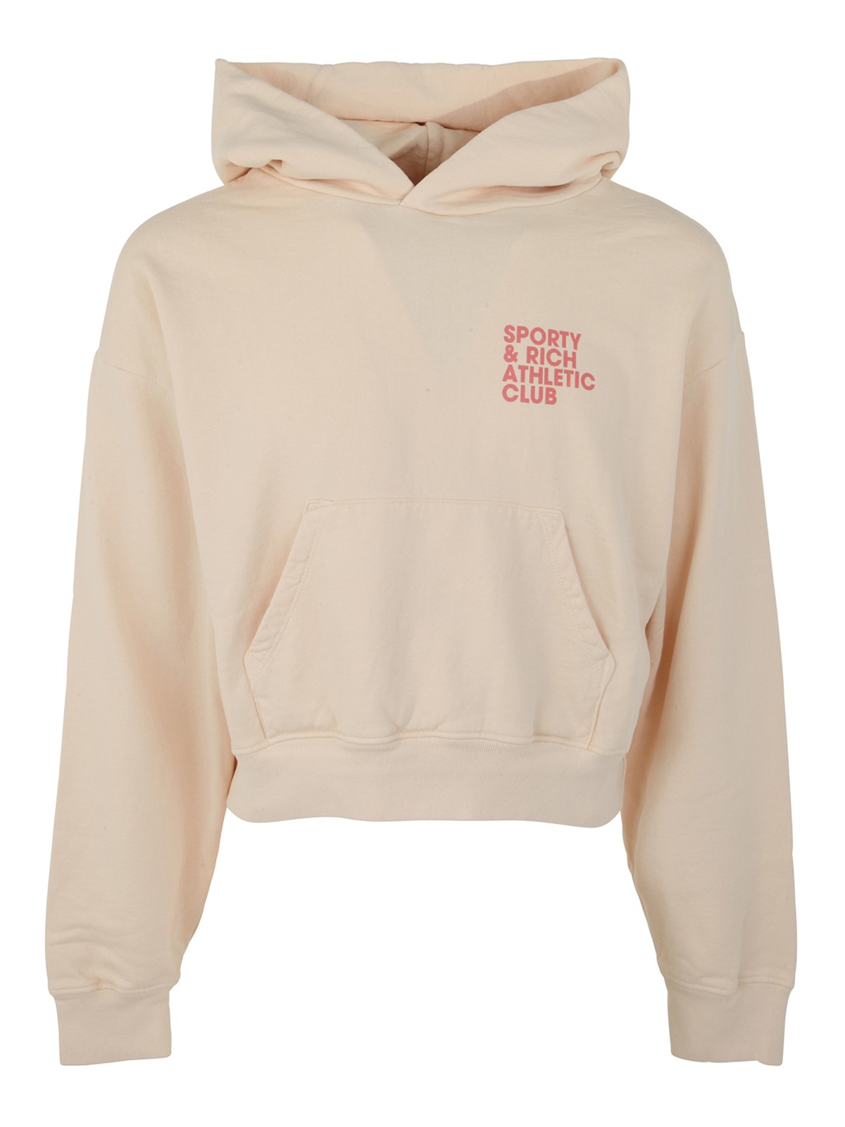 Cropped Sweatshirt Sporty And Rich Athletic Club Sweatshirt Sporty