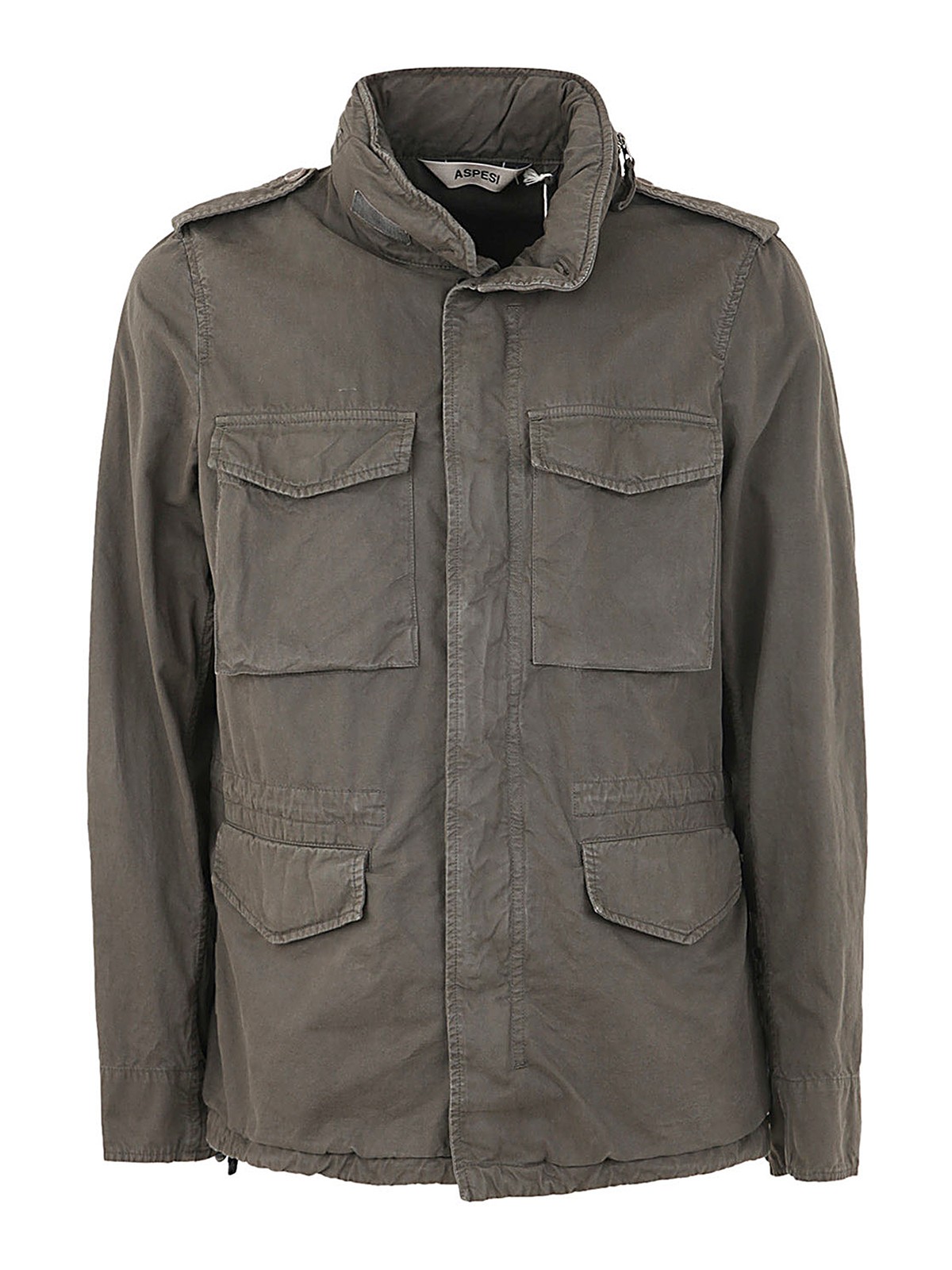 Aspesi Minifield cot bomber jacket - Grey - Men|CG20A26285171