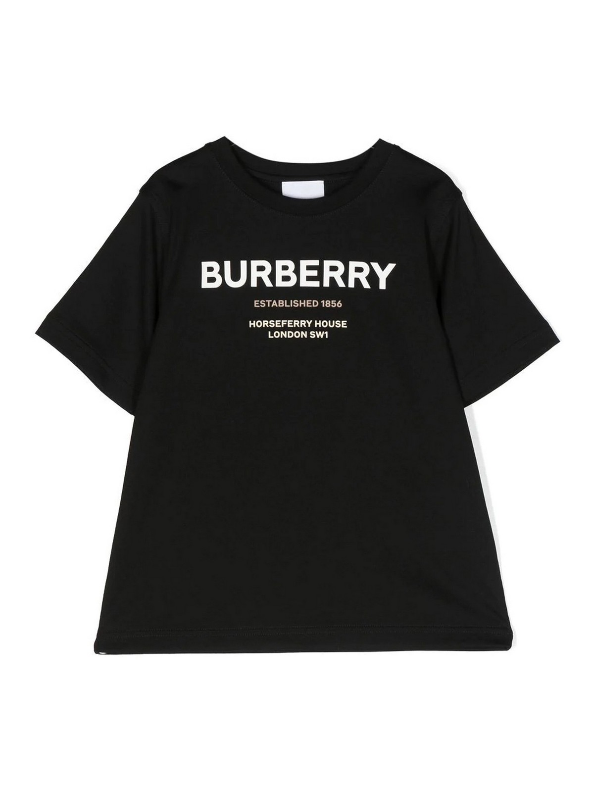Burberry Kids' Camiseta - Negro