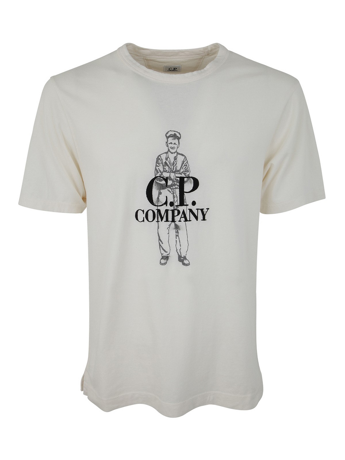 C.P. Company Tシャツ - 白 - ホワイト | 14CMTS261A006057O103