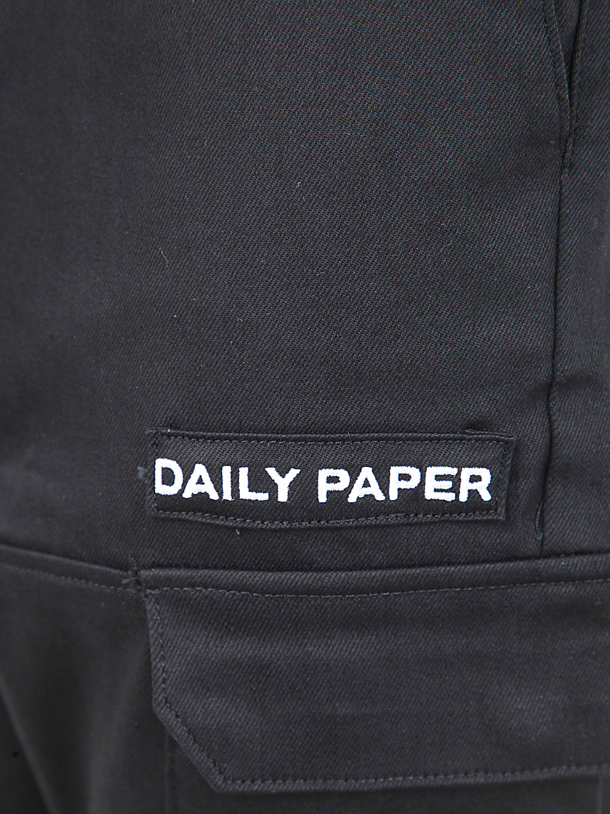 Shop Daily Paper Ecargo Trouser In Black