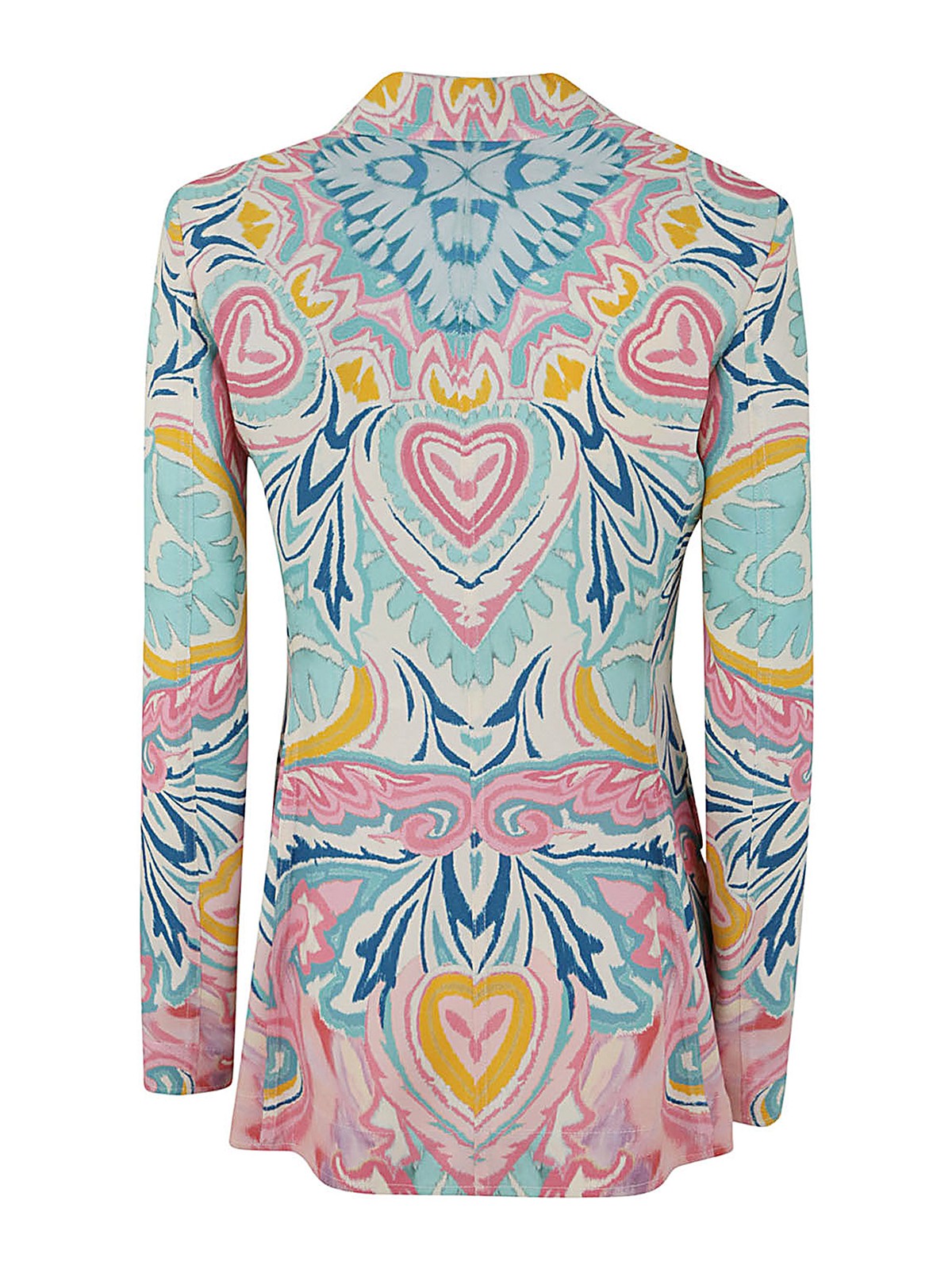 Ärmelloser Blazer Damen - Bunt Gemusterte Weste Für Business & Freizeit