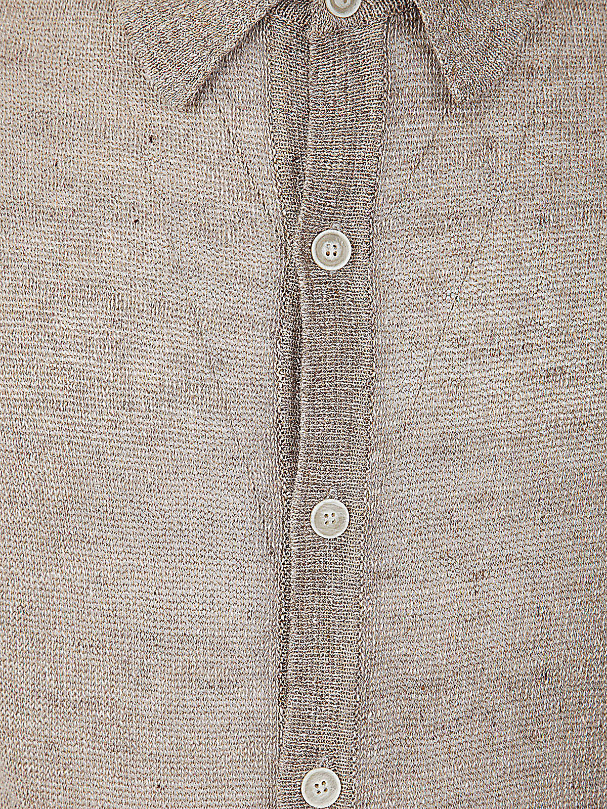 Shop Filippo De Laurentiis Short Sleeve Over Shirt In Brown
