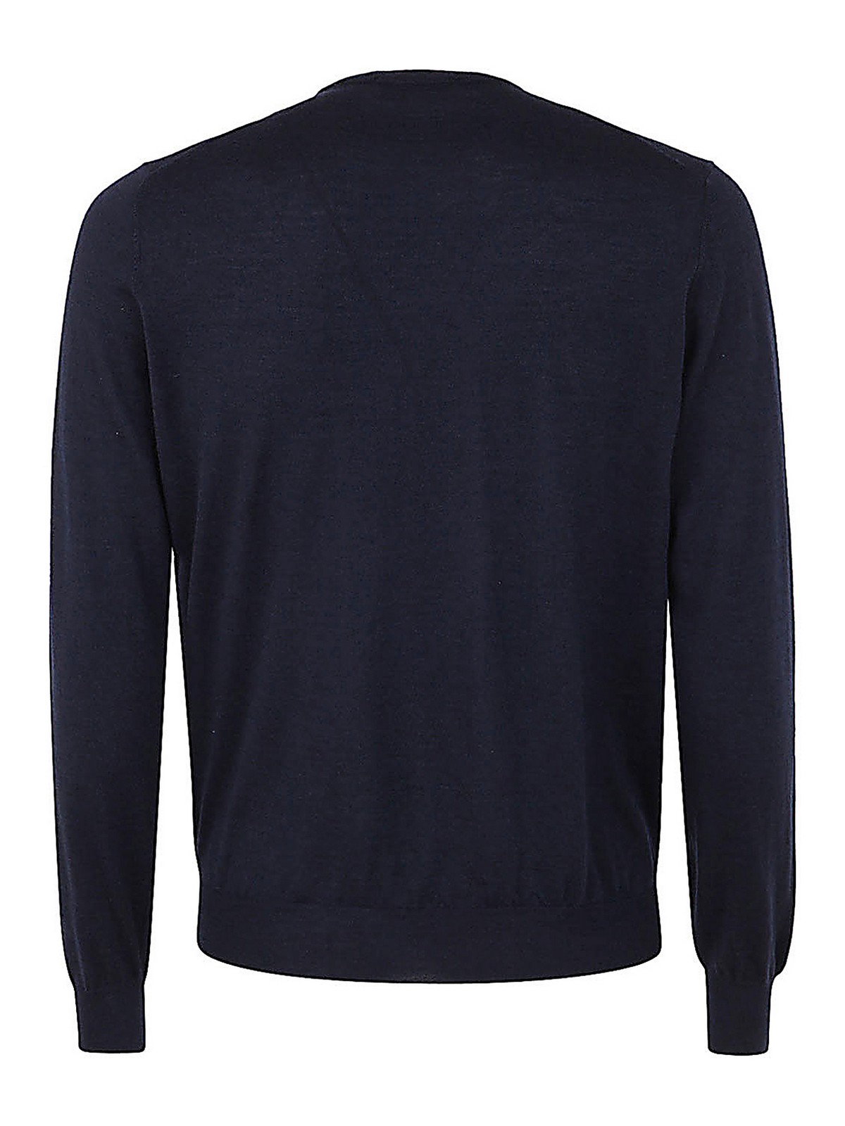 Shop Filippo De Laurentiis Round Neck Pullover In Blue