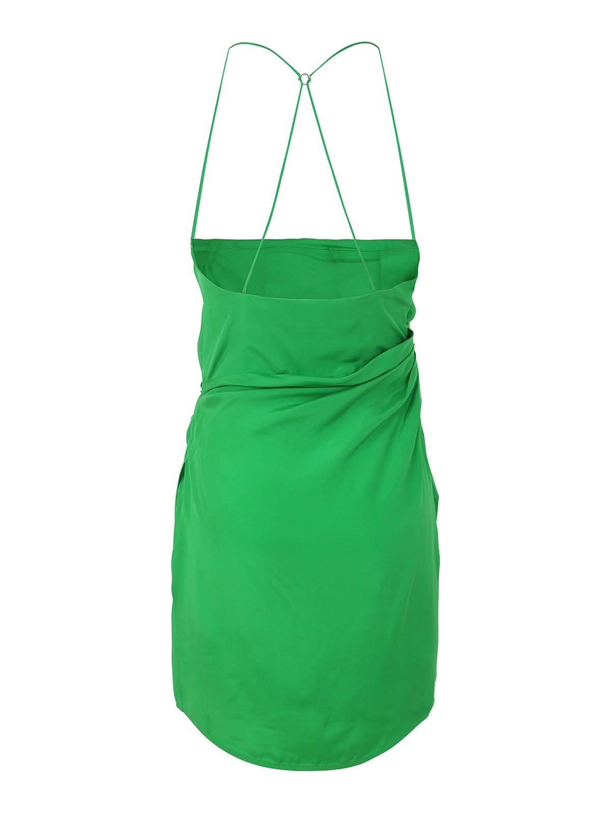 Shop Gauge81 Shiroi Short Dress In Green