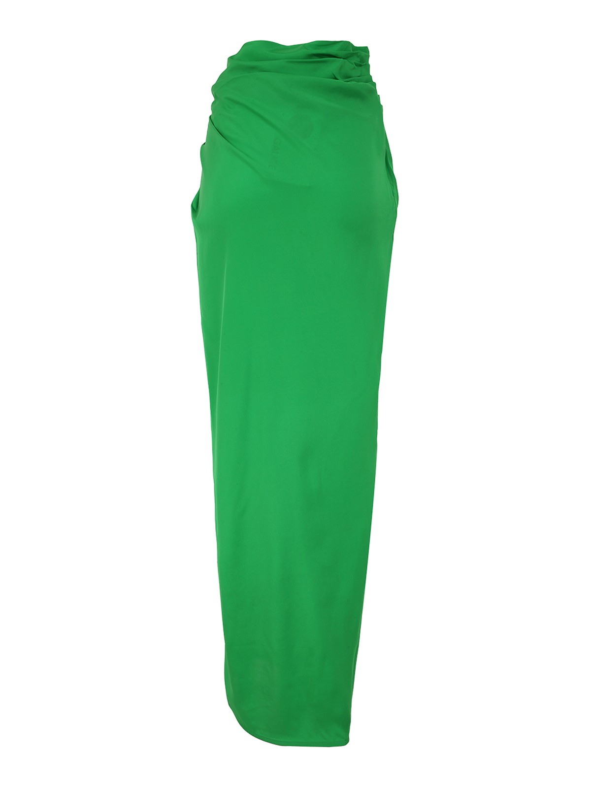 Shop Gauge81 Paita Long Skirt In Green