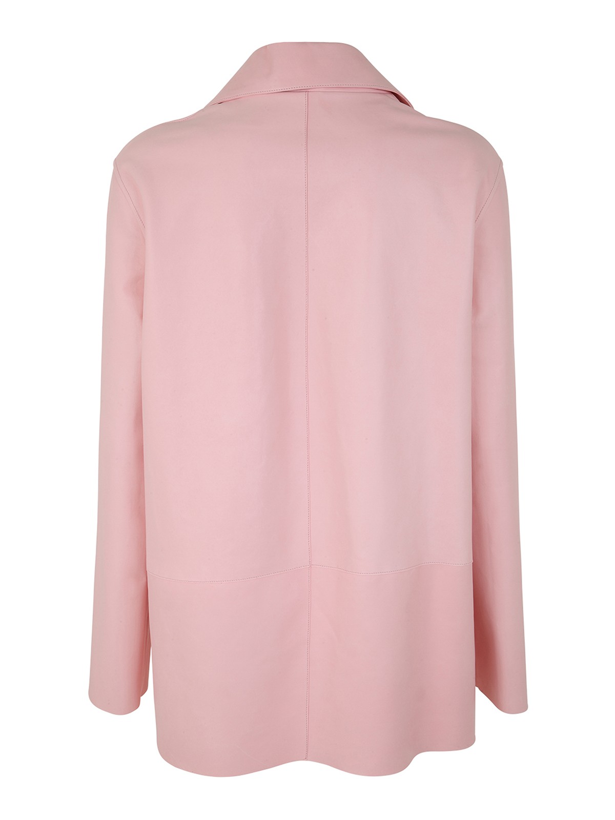 Shop Ines Et Marechal Identite Oversized Jacket In Pink