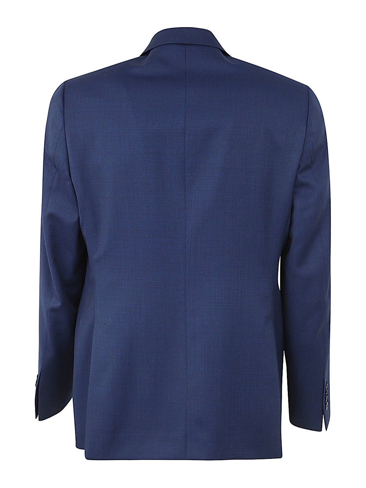 Shop Sartoria Latorre Wool Suit With Two Buttons In Blue