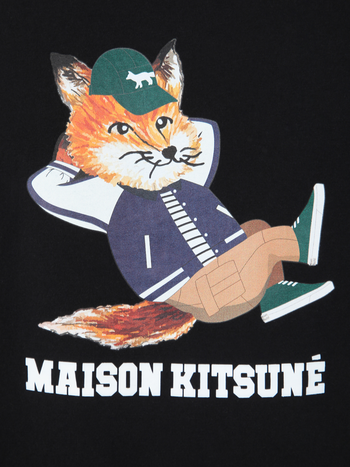 T-shirts Maison Kitsuné - Dressed fox easy tee-shirt