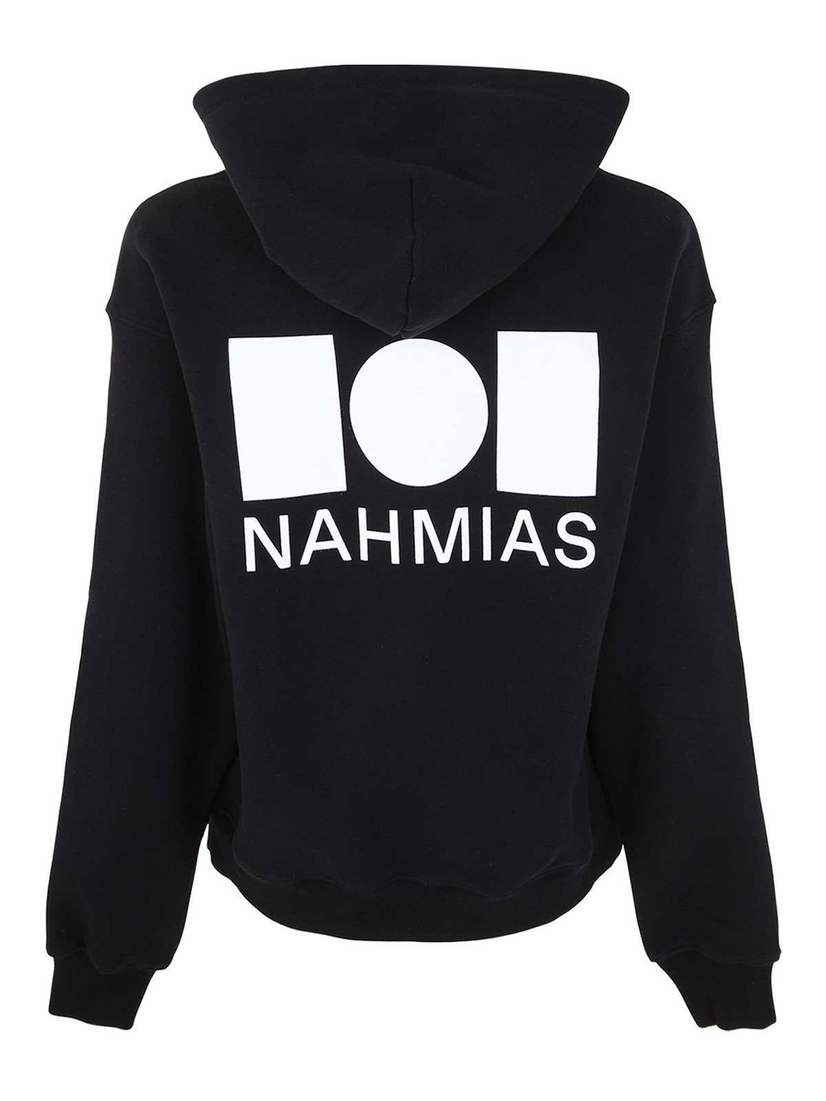 Shop Nahmias Hoodie Logo In Black
