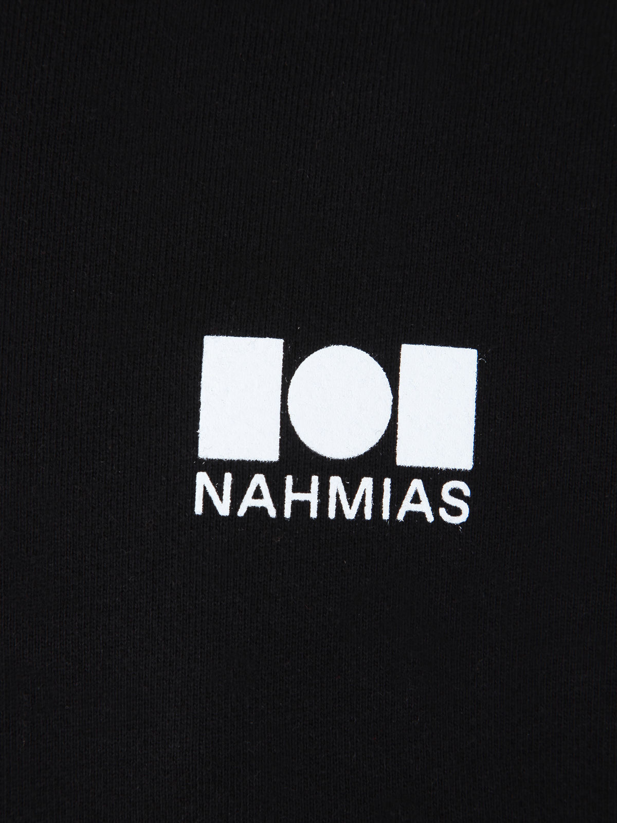 Shop Nahmias Hoodie Logo In Black