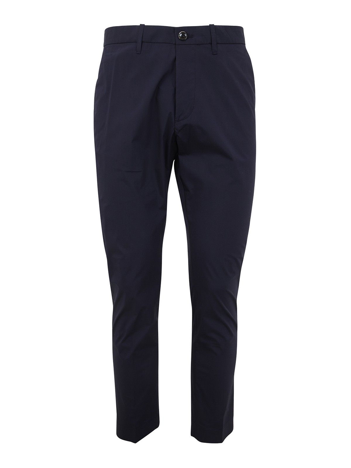 Shop Nine In The Morning Easy Slim Chino Trouser In Blue