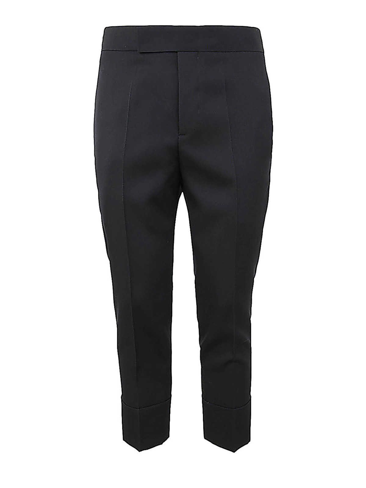 Shop Sapio Wool Trousers In Black