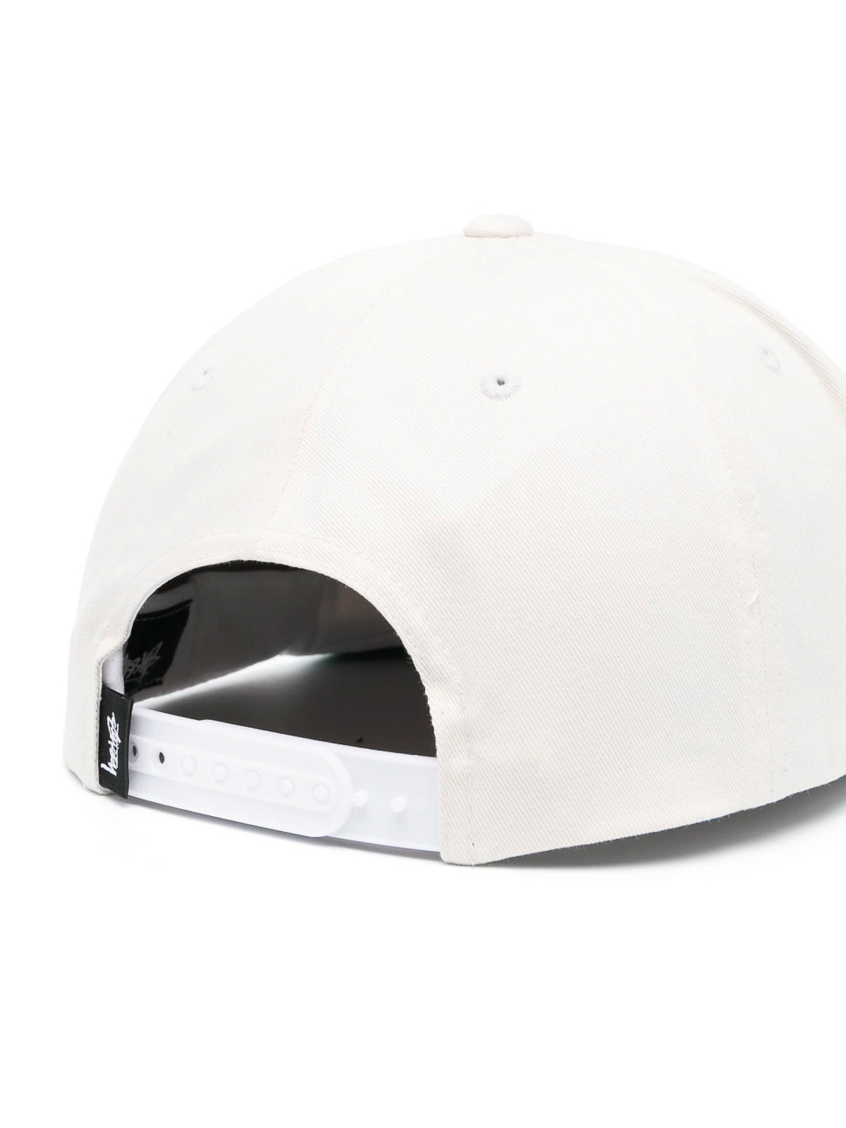 Shop Stussy Big Stock Point Crown Cap In White