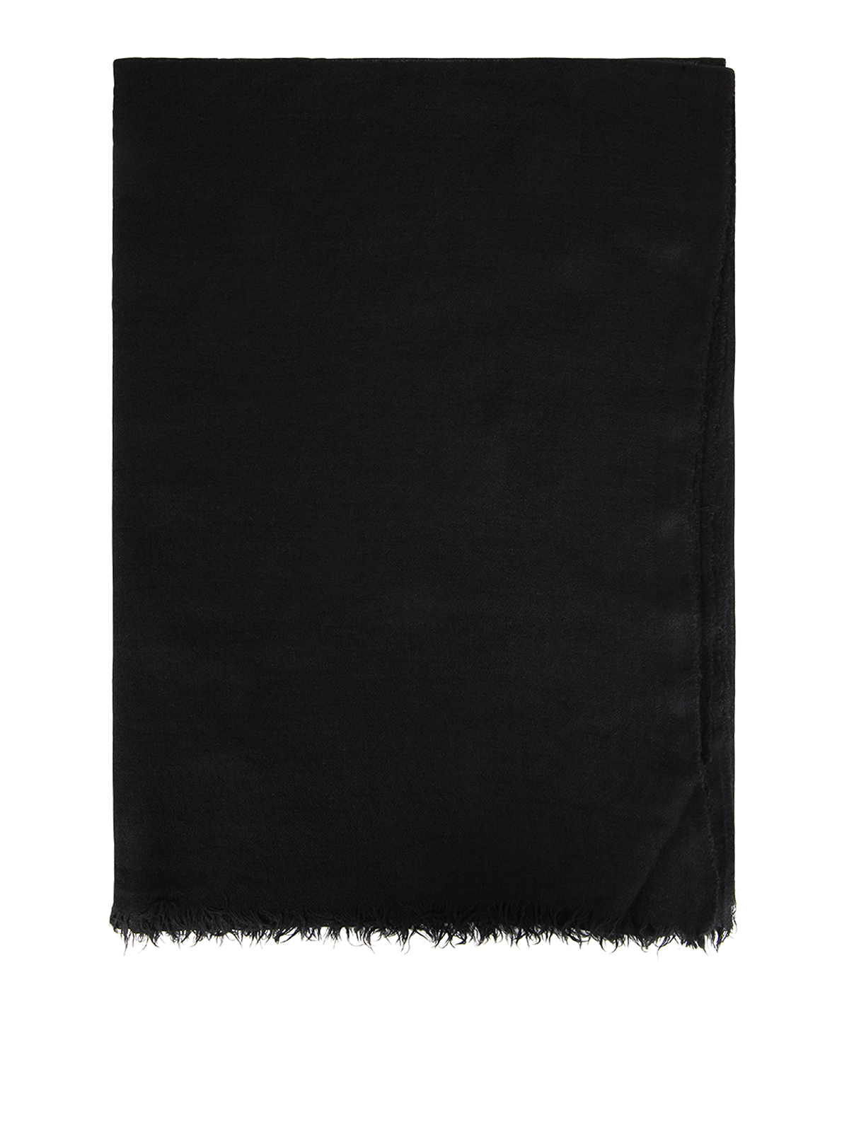 Destin Cashmere silk 140x200 scarf - Black - Women | EMMEUNN0N0