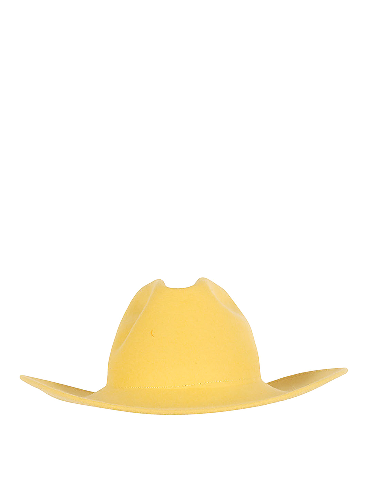 ハット studio FW22 CONNIE HAT (631280 P814 YELLOW) Studio Connie hat - Yellow - Women | 631280P814 | thebs.com