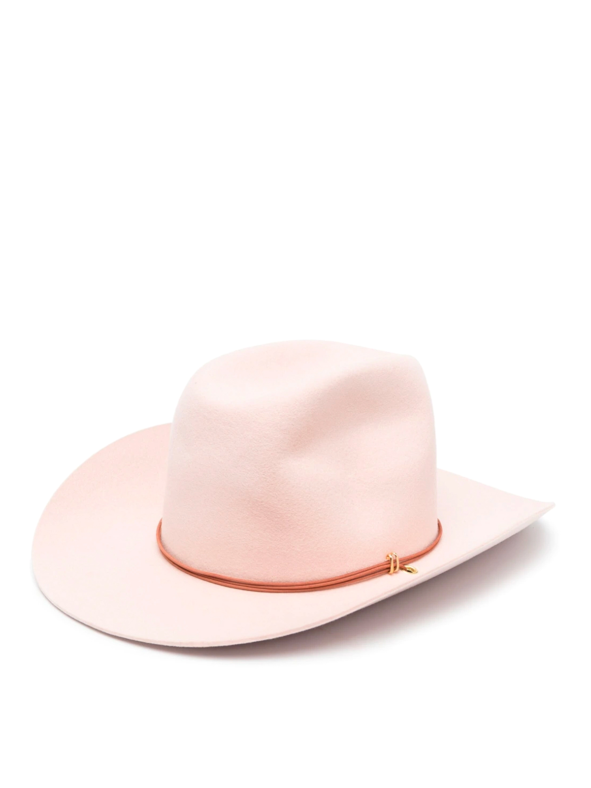 Shop Van Palma Ezra Wool Hat In Pink