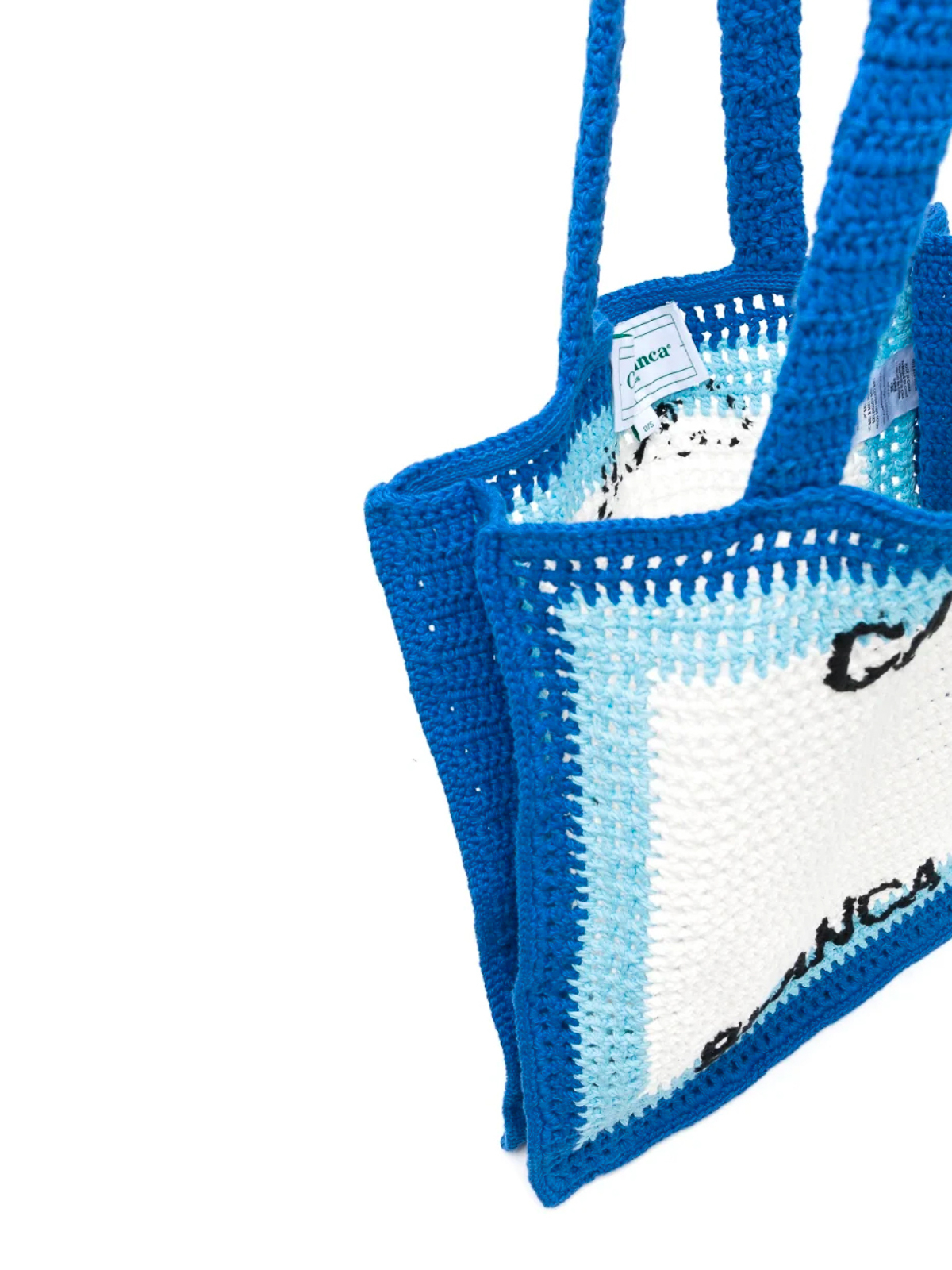 Dolce & Gabbana Light Blue Beach Bag White Tote Shopper