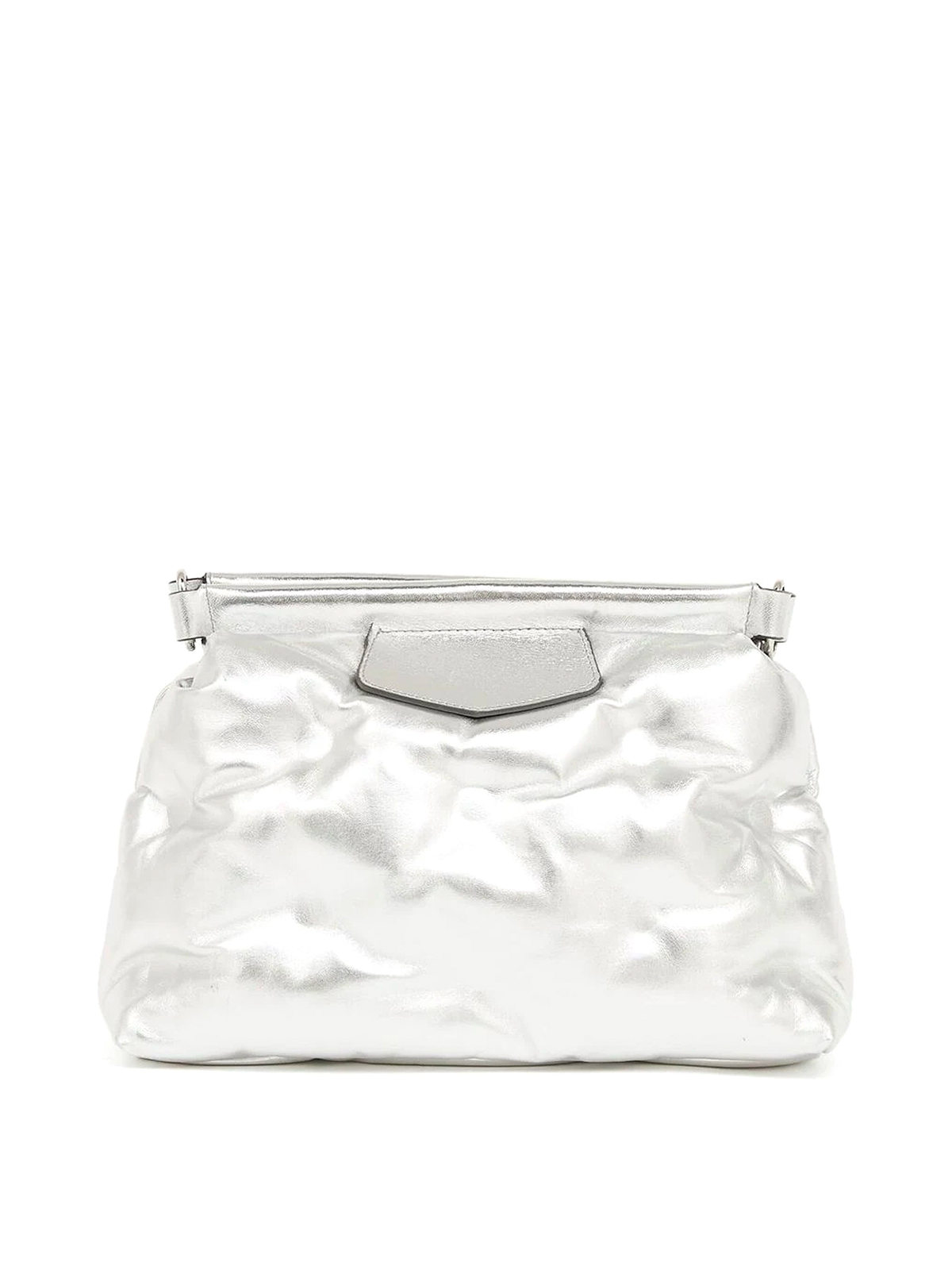 Glam Slam Classique Small Bag - Maison Margiela - Silver - Leather