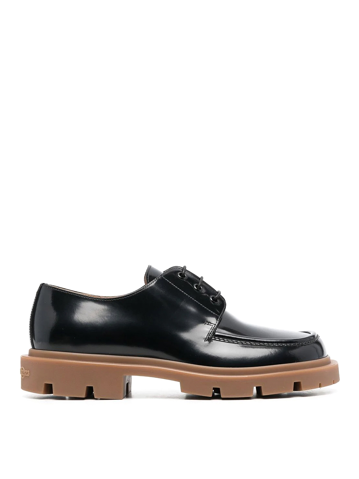 靴 maison margiela size44 derby shoes Maison Margiela Tabi Derby Shoes | Black | FARFETCH