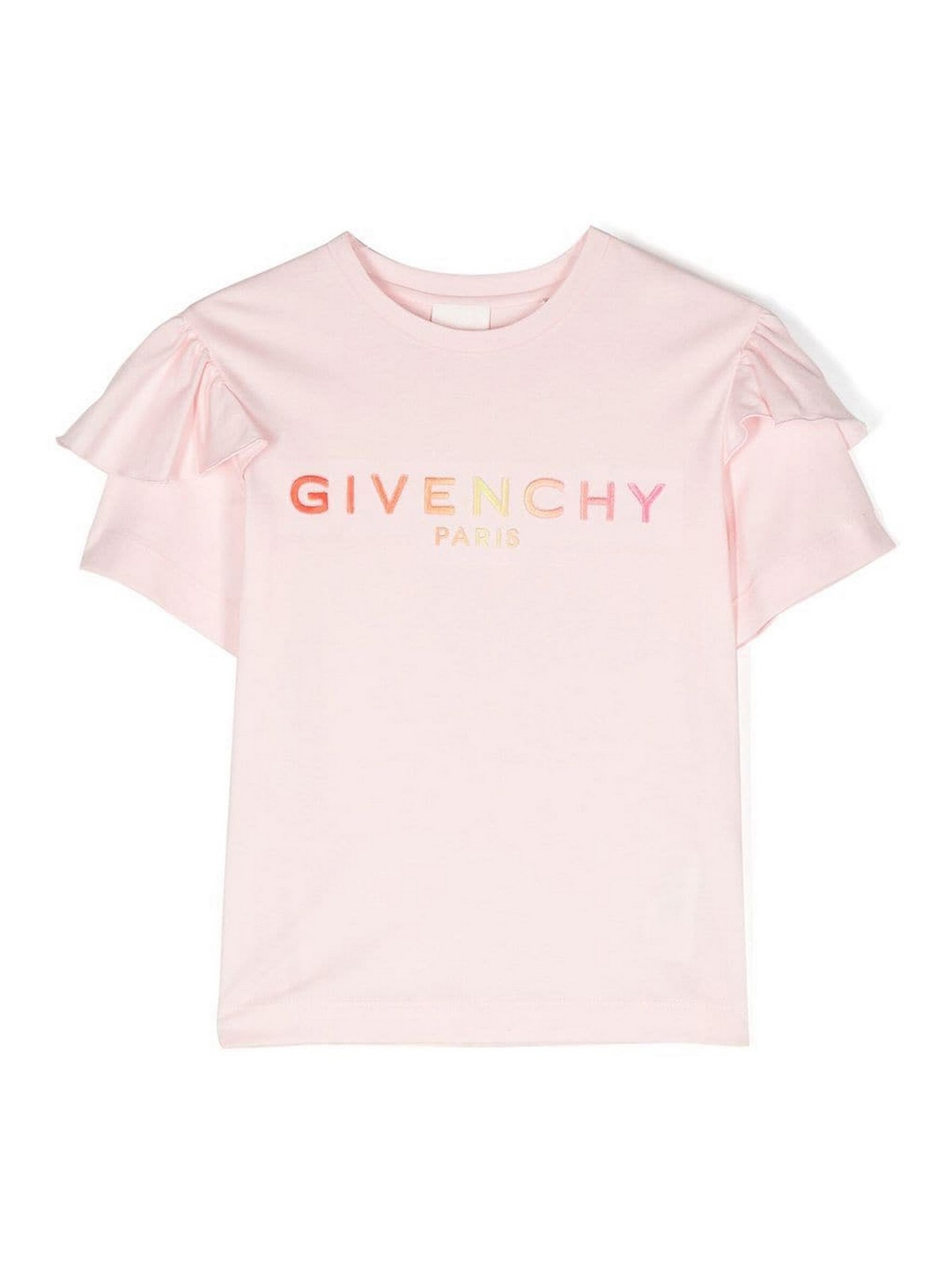 Givenchy Paris T Shirt Givenchy Rosa Givenchy Camiseta Color Carne
