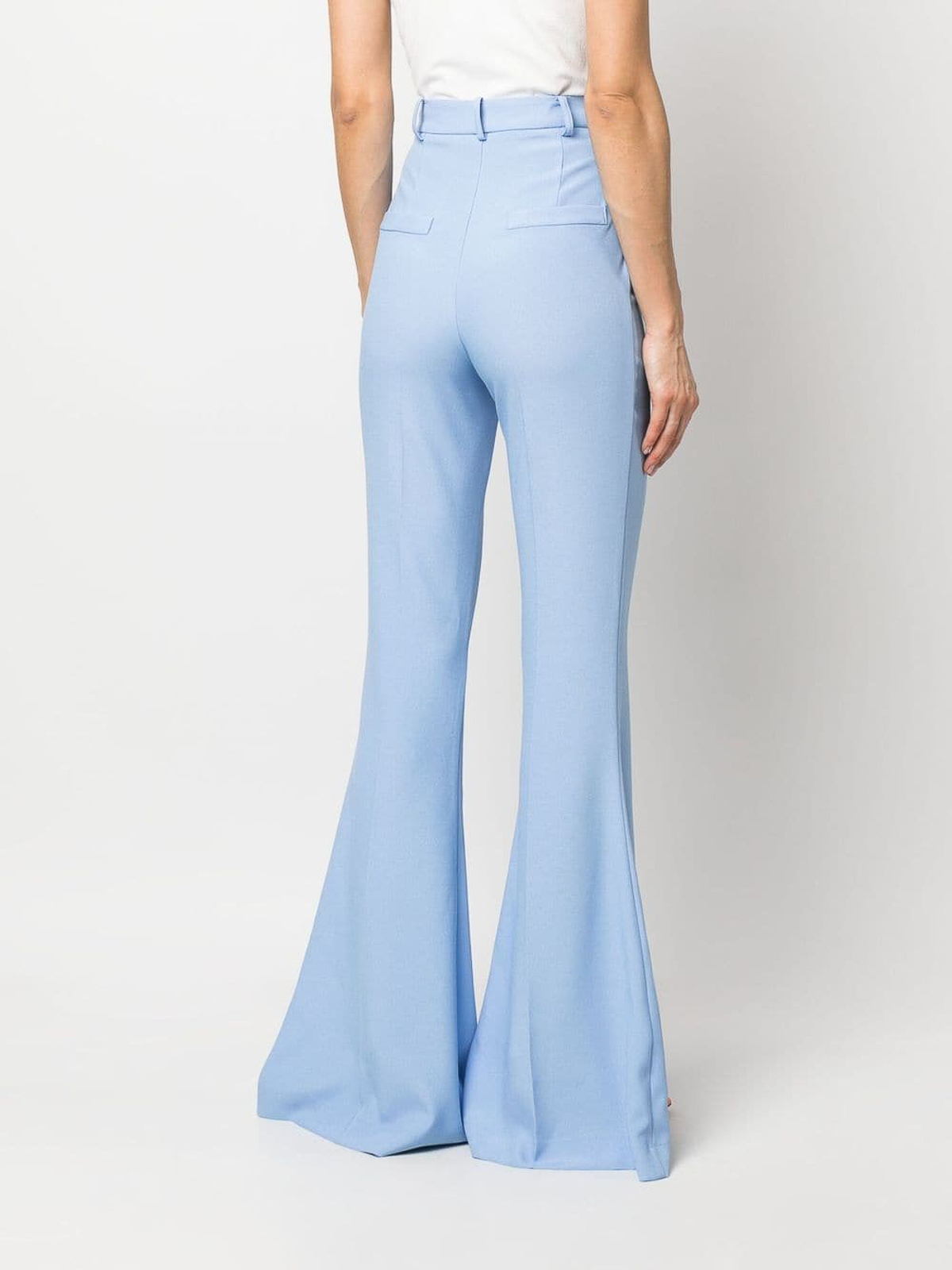 Hebe Studio High-waist flared trousers - Women|H223BIPNCDYCIE Hebe Studio High-waist flared trousers - Women|H223BIPNCDYCIE