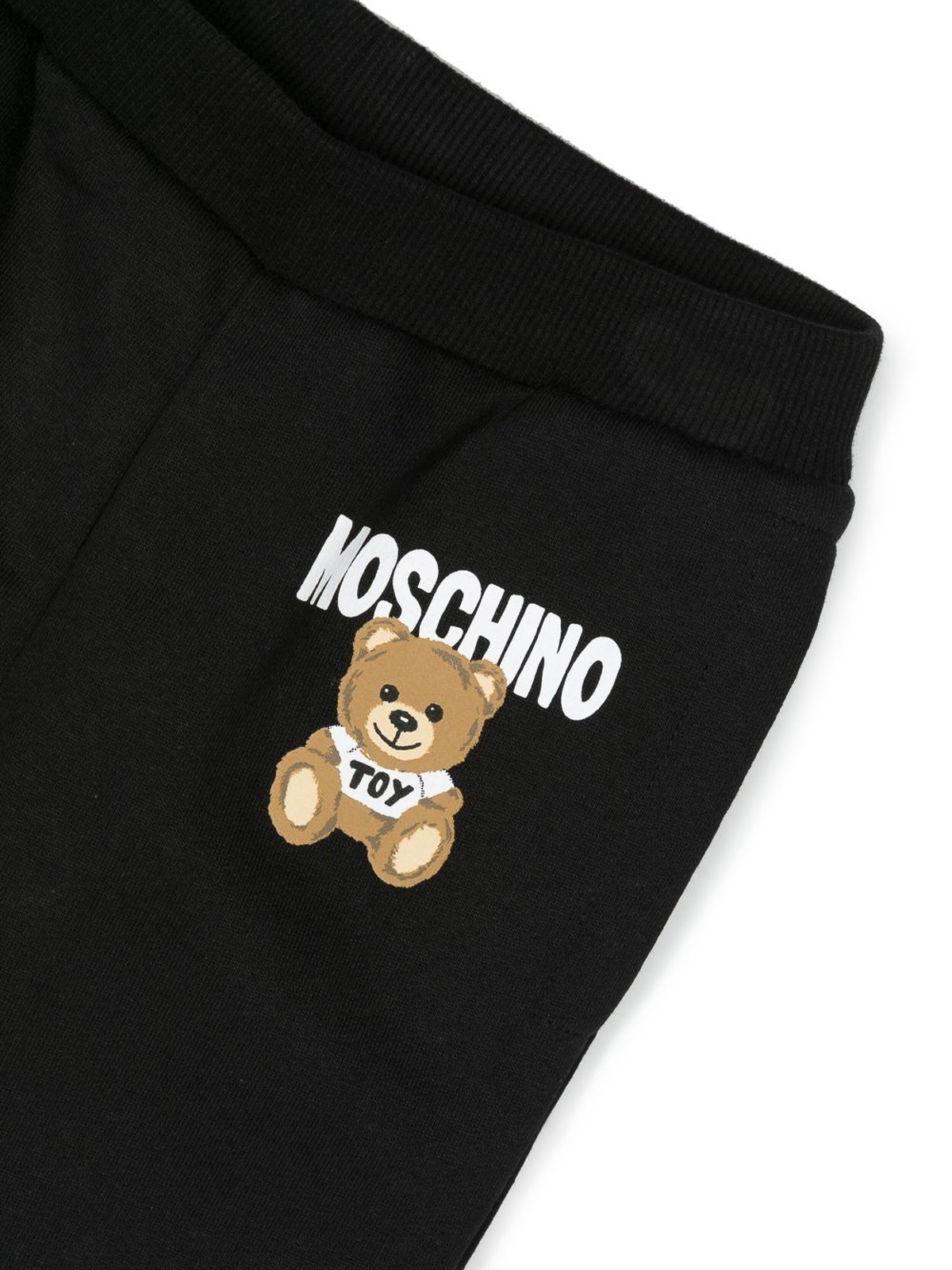 Moschino Logo-print tracksuit set Black Boys HUK03ELCA3260100