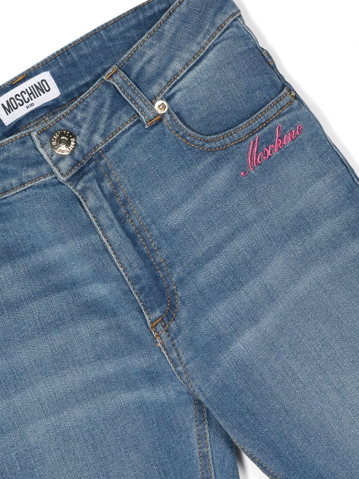 Moschino フレアジーンズ - ブルー|HDP04ULXE3540278