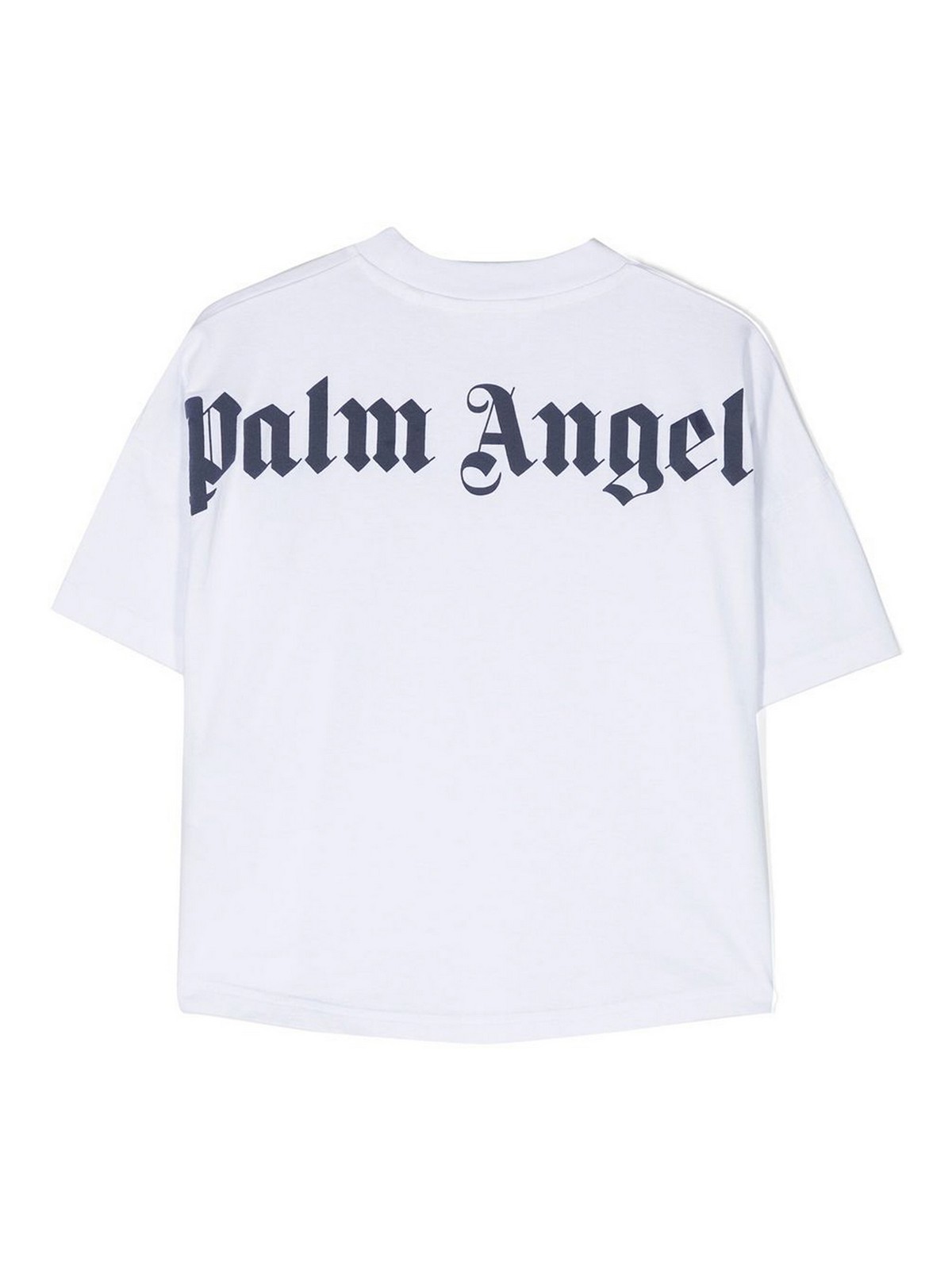 T-Shirts Palm Angels - Logo-Print T-Shirt - Pbaa002C99Jer0010146