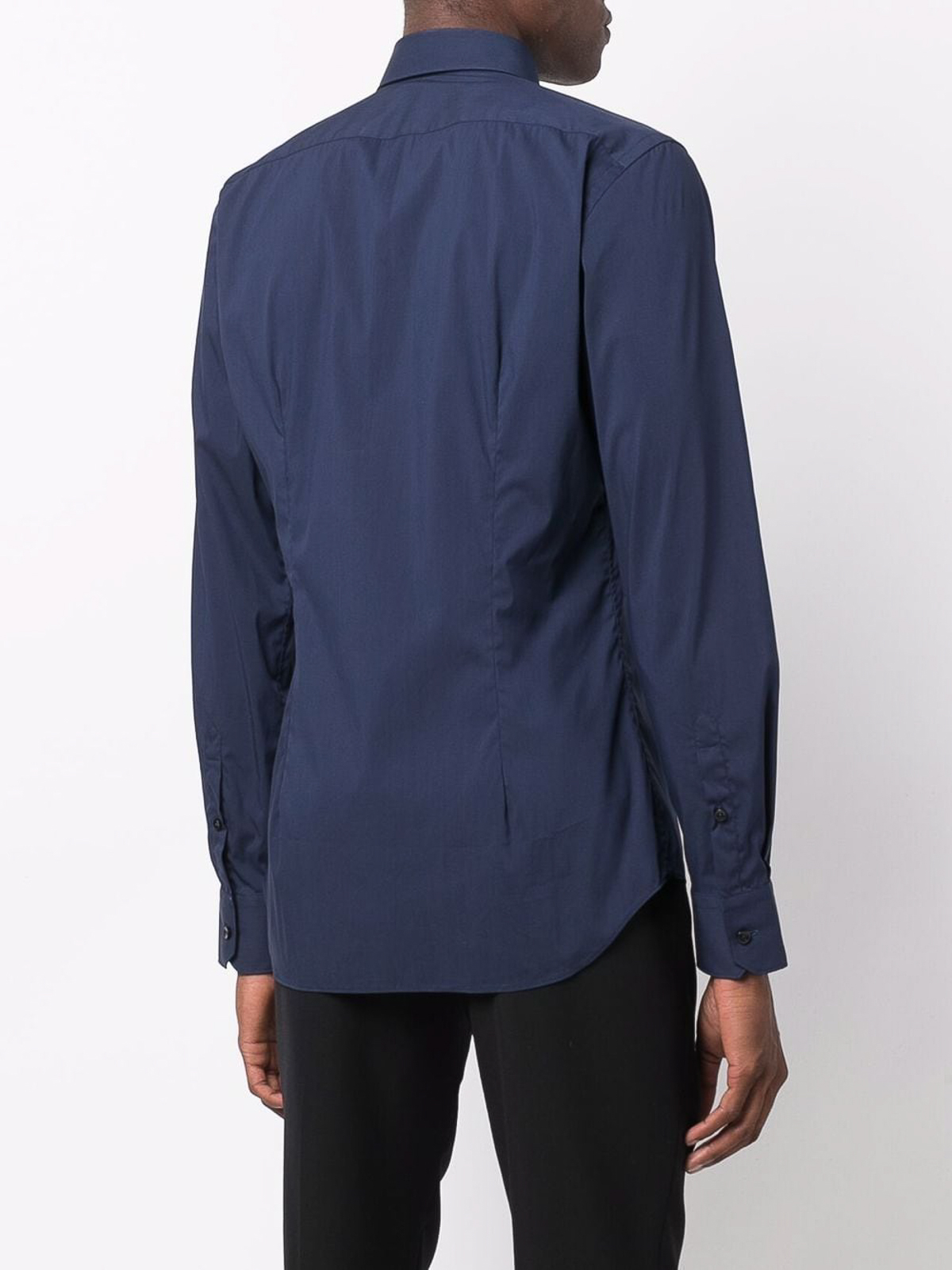 Shop Xacus Regular Fit Shirt In Blue