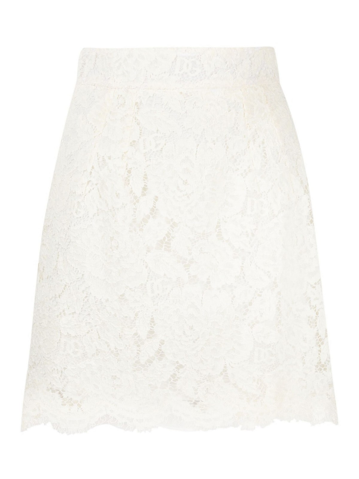 Shop Dolce & Gabbana Minifalda - Blanco In White
