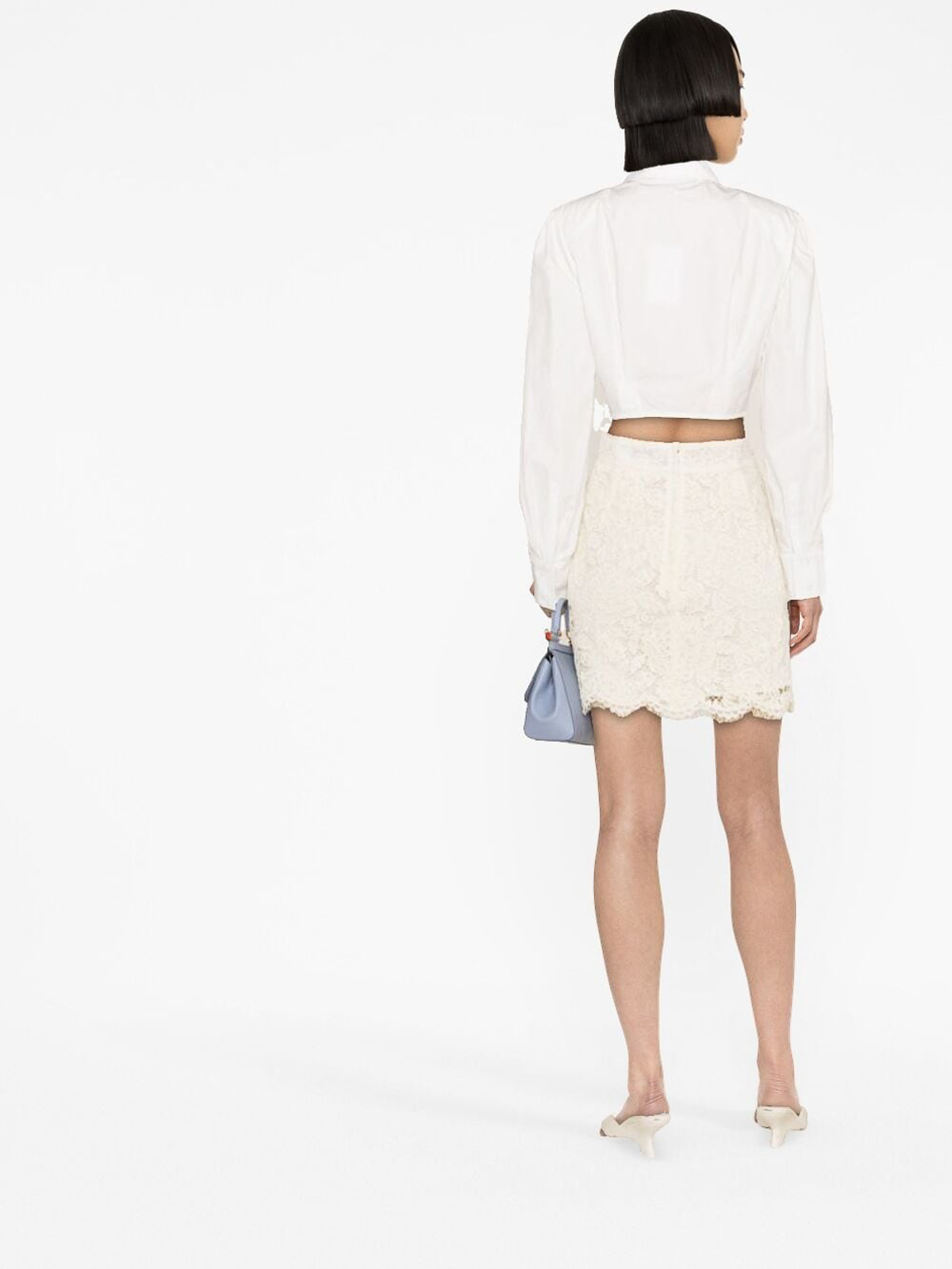 Shop Dolce & Gabbana Minifalda - Blanco In White