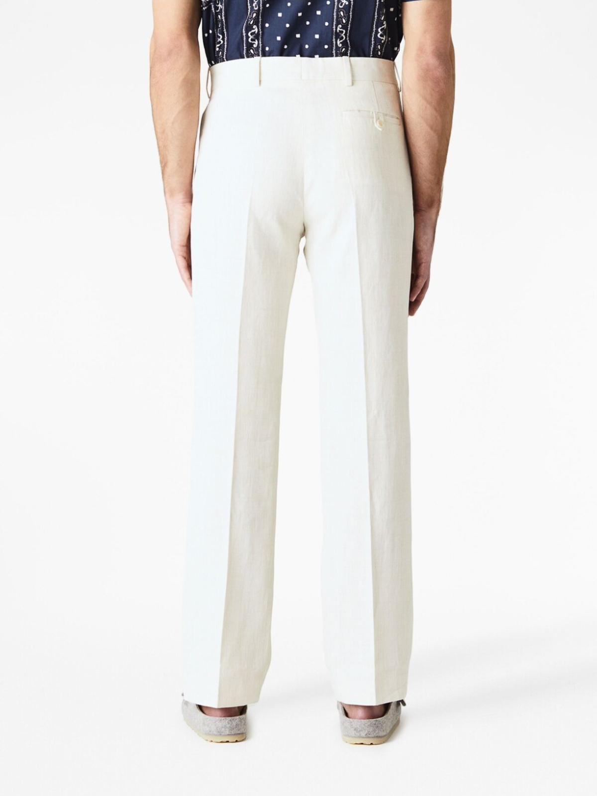 パンツ JACQUEMUS SS23 PANTALONE (231PA0391069 110) Jacquemus le pantalon feijoa trousers - White | 235PA0391069110