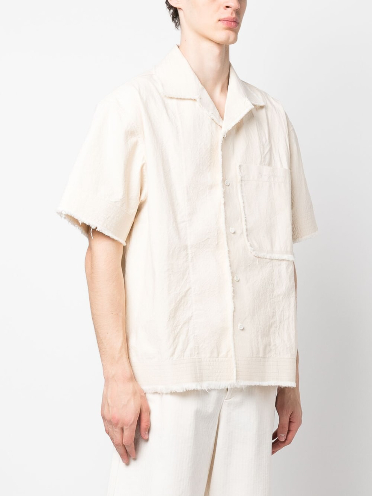 [新品]JACQUEMUS LA CHEMISE ARTICHAUT 半袖シャツ 新品]JACQUEMUS LA CHEMISE ARTICHAUT 半袖シャツ