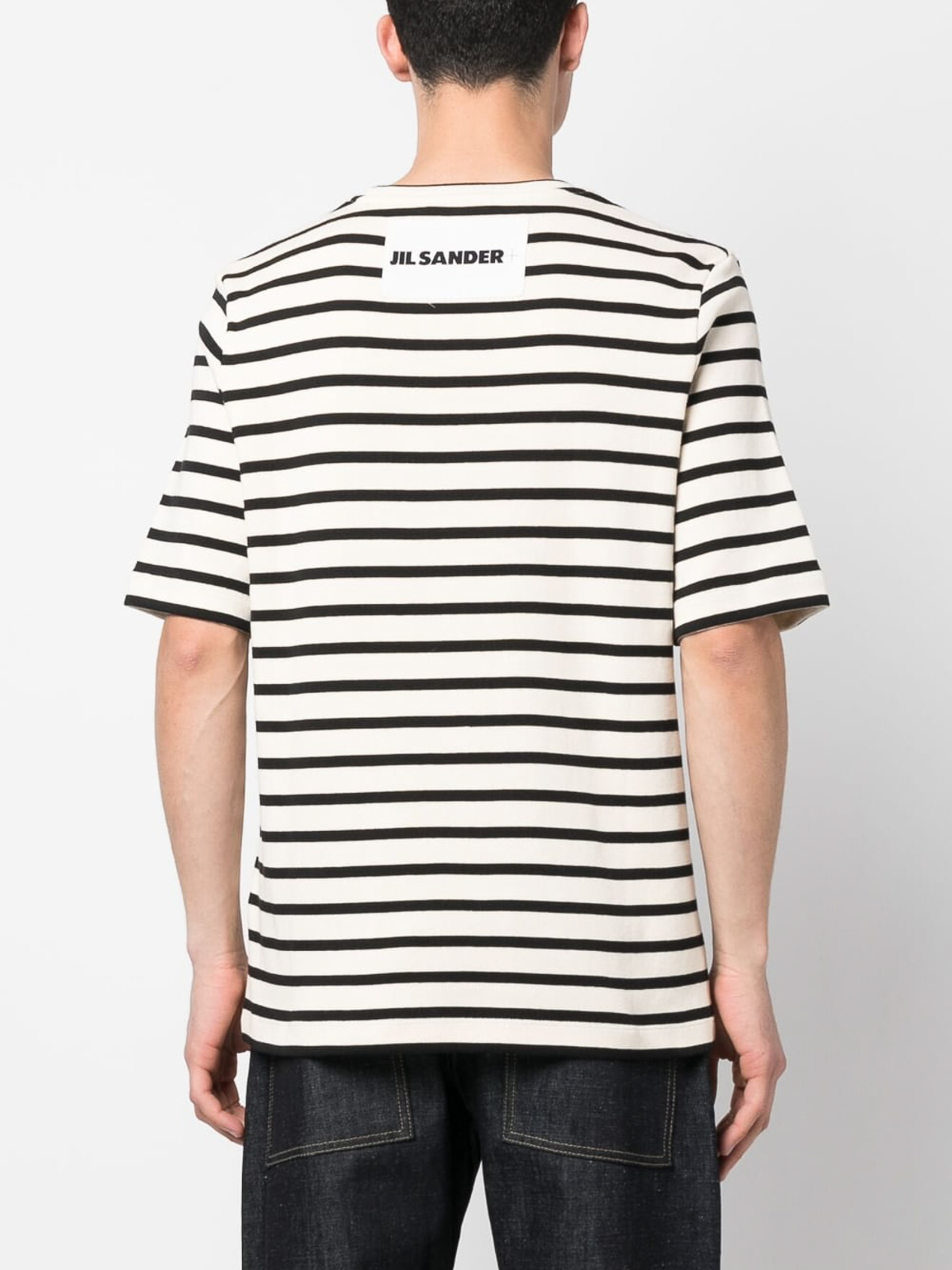 T-shirts Jil Sander - Stripe print t-shirt - J47GC0109J46497080