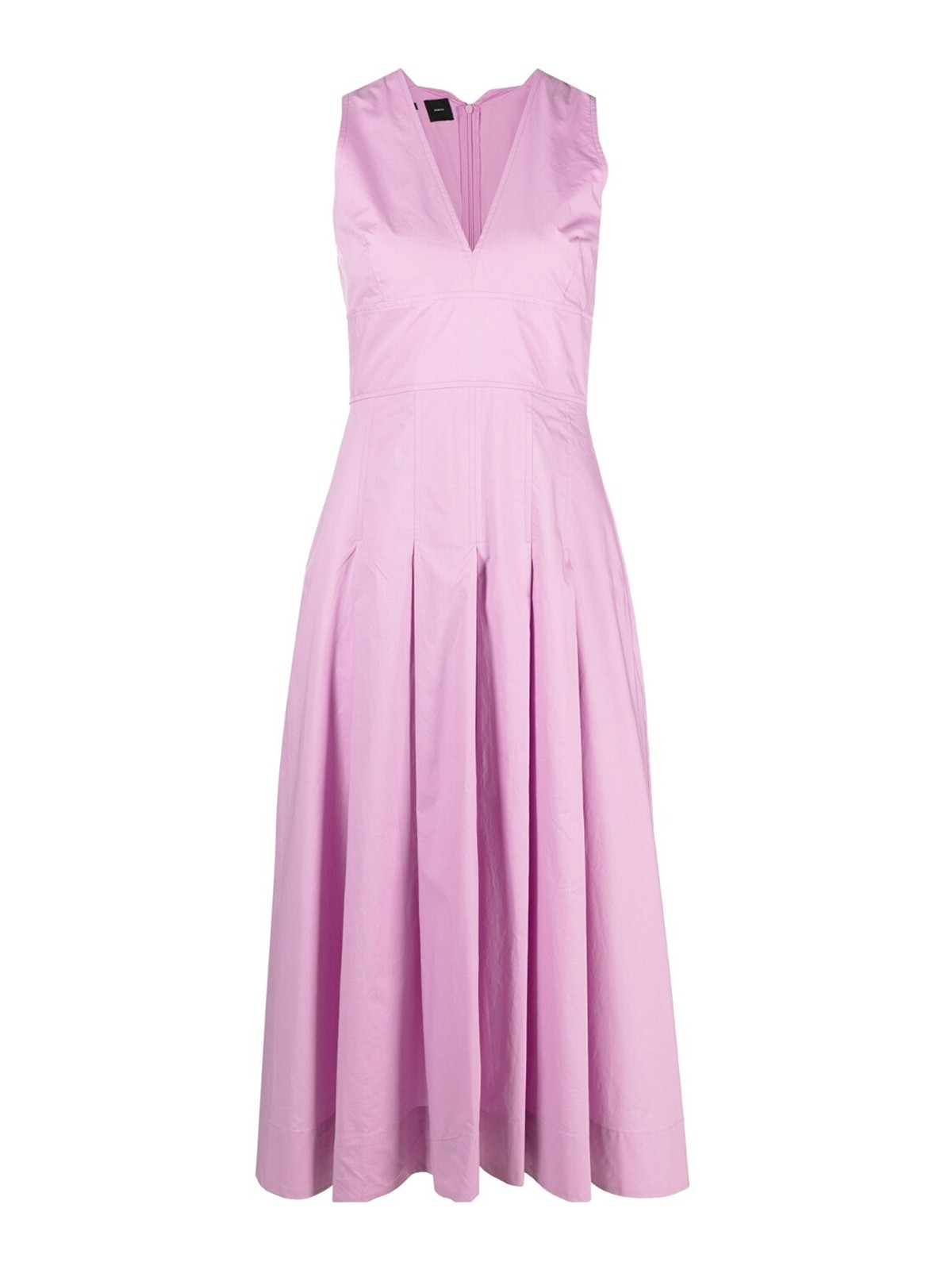 Pinko Adorato V-neck flared dress - Purple - Women