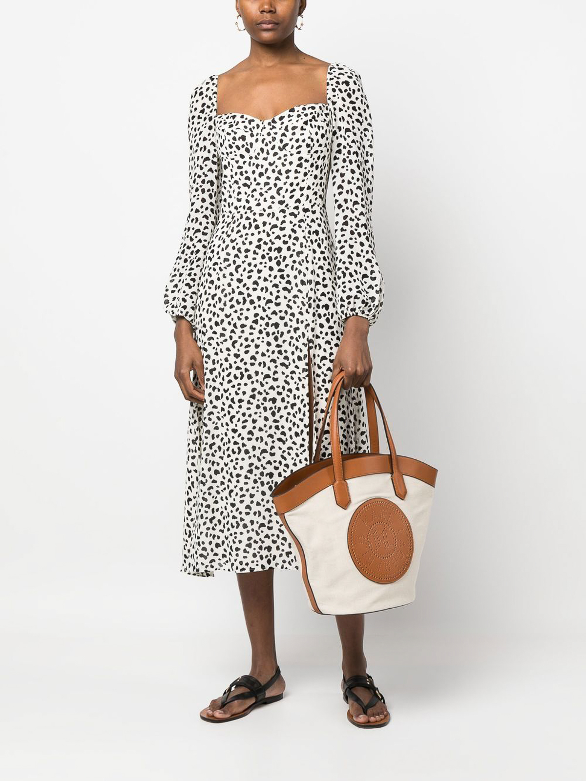 Karl Lagerfeld K/tulip logo-patch bag - Beige - Women
