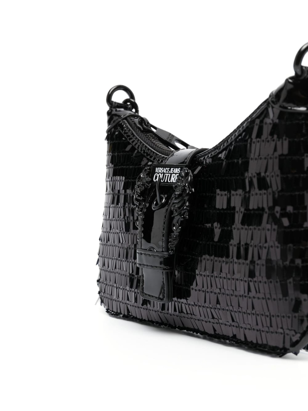 VERSACE JEANS COUTURE ショルダーバッグ ブラック