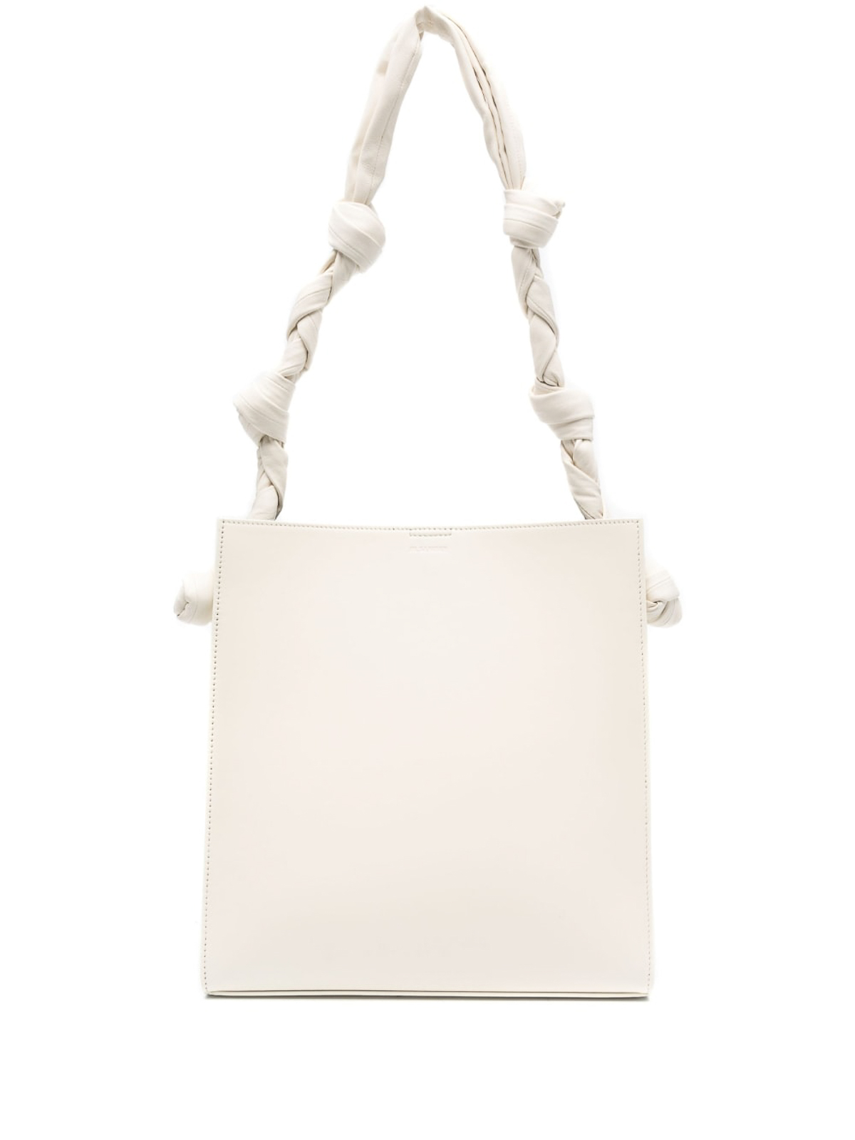 Jil Sander Logo-print Shoulder Bag In White