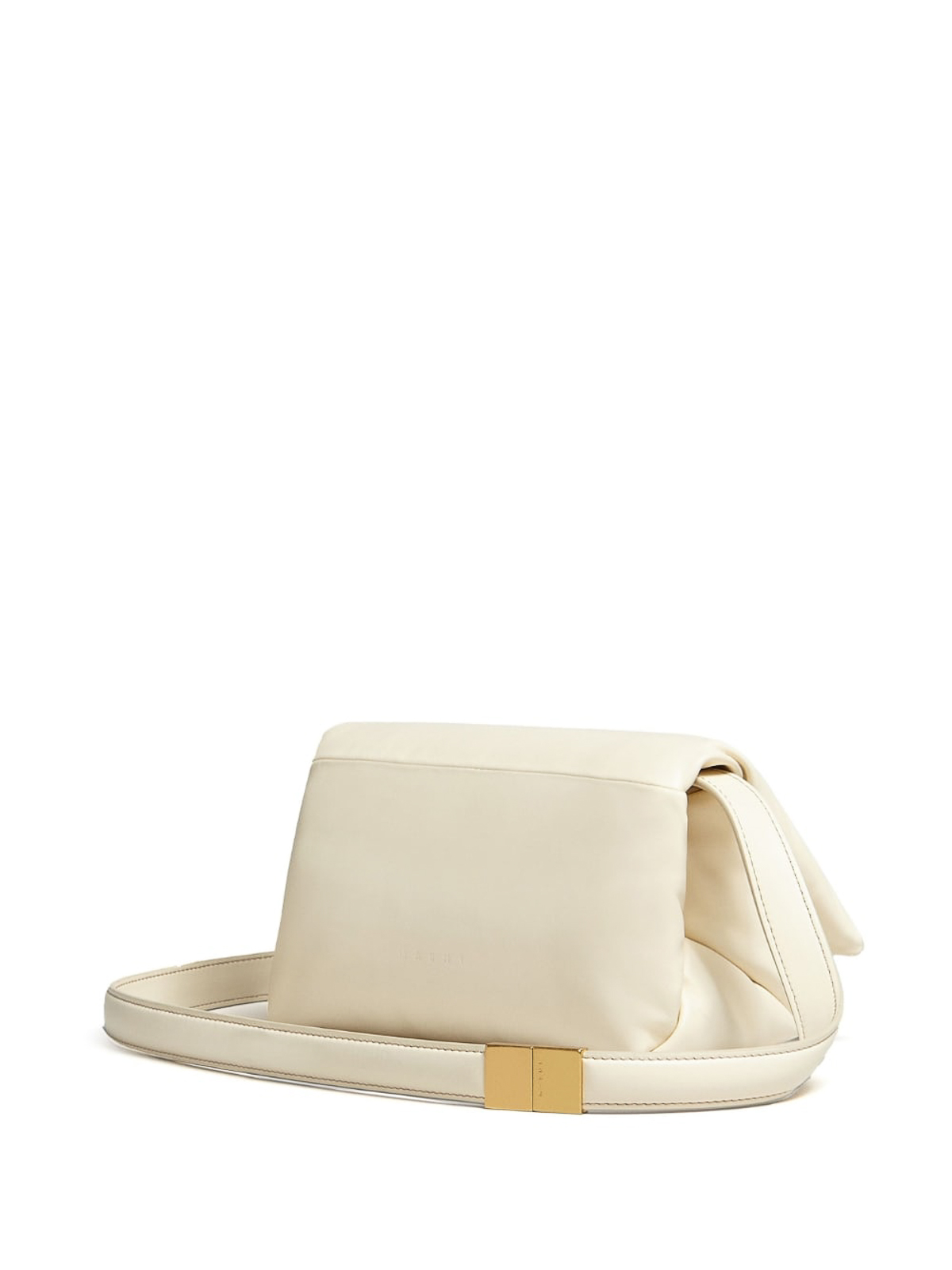 Shop Marni Prisma Shoulder Bag In White