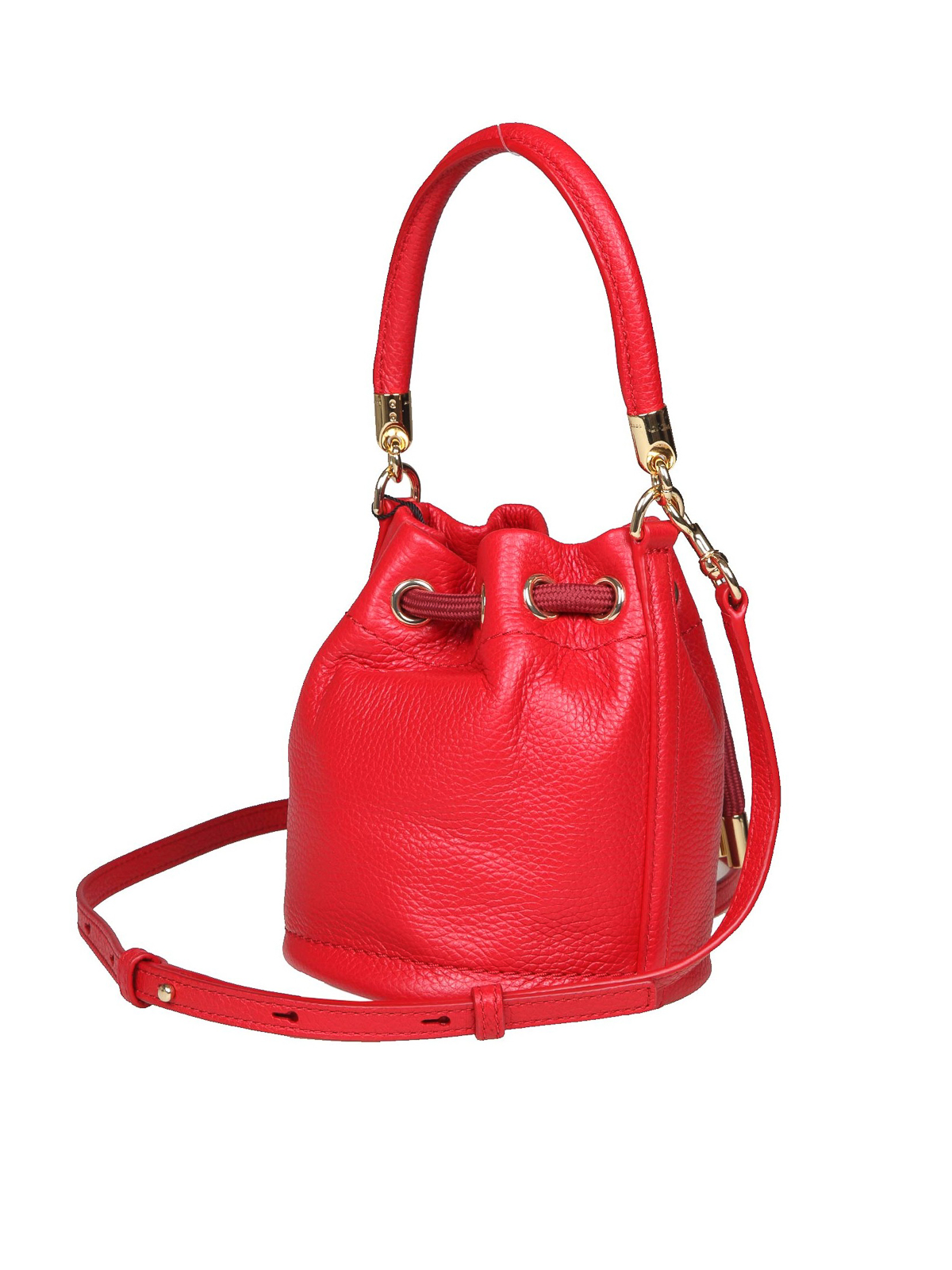 Marc Jacobs The Leather Micro Bucket Bag, Bags