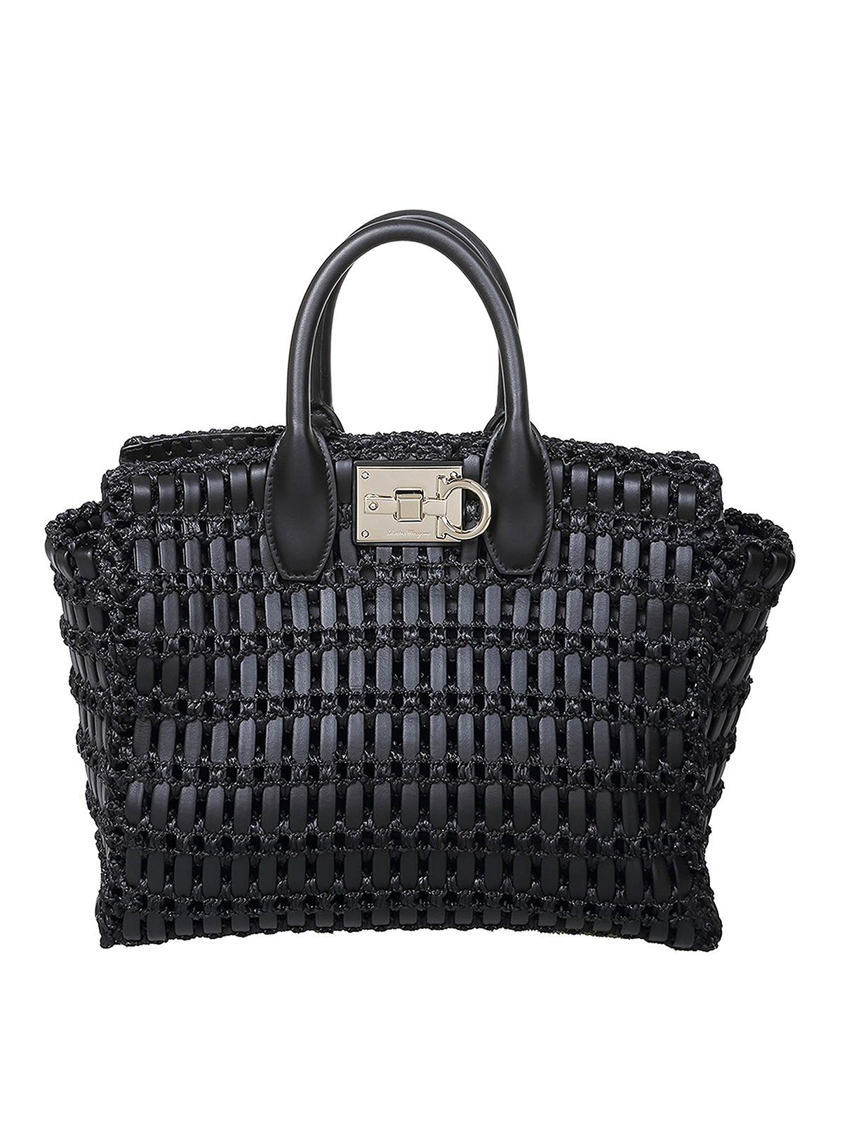 Ferragamo トートバッグ - 黒 - ブラック | 212933NERO