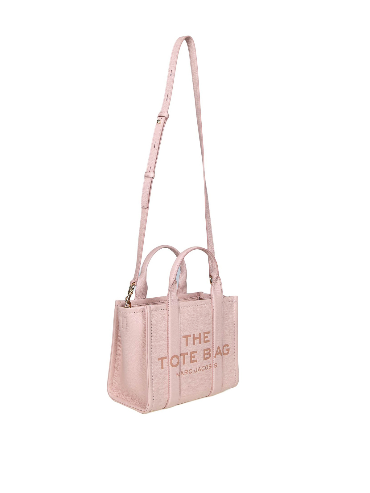 Totes bags Marc Jacobs - Marc jacobs mini tote in pink leather